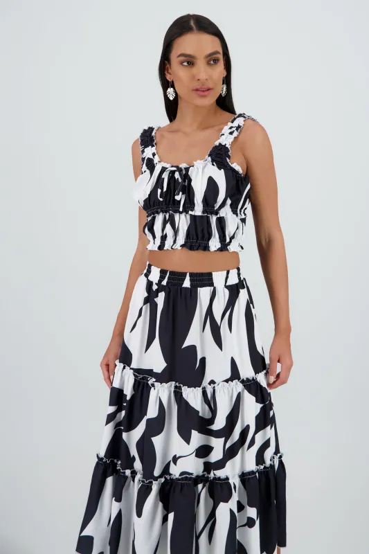 Top tirantes gruesos escote cuadrado sold by Shasa