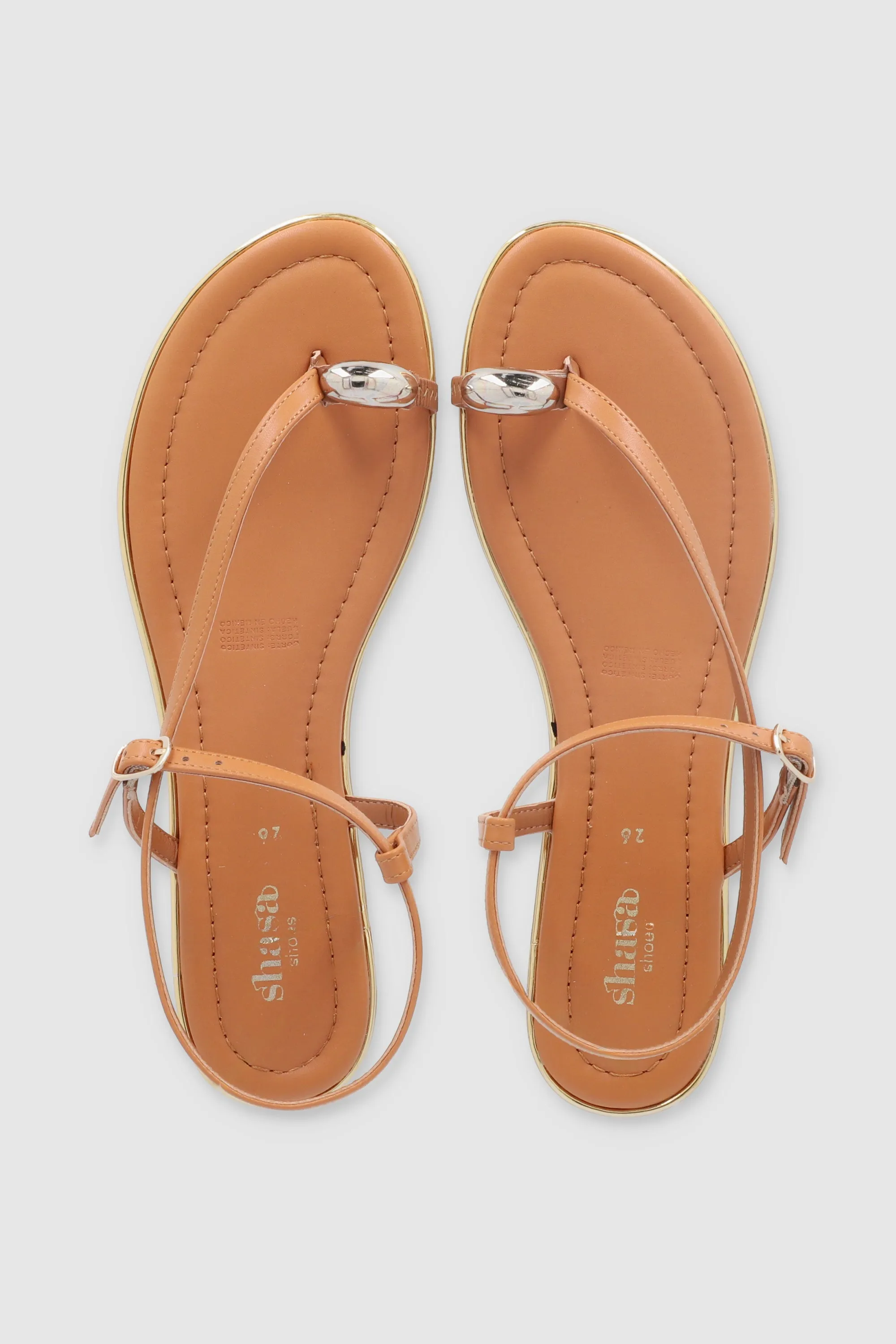 Sandalias tiras pata de gallo detalle anillo sold by Shasa product image thumbnail 4