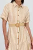Vestido camisero detalle cinturon sold by Shasa
