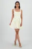Vestido mini corset estampado flores sold by Shasa