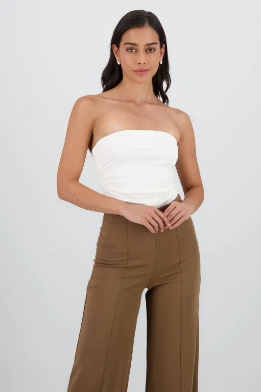 Body strapless plisado sold by Shasa
