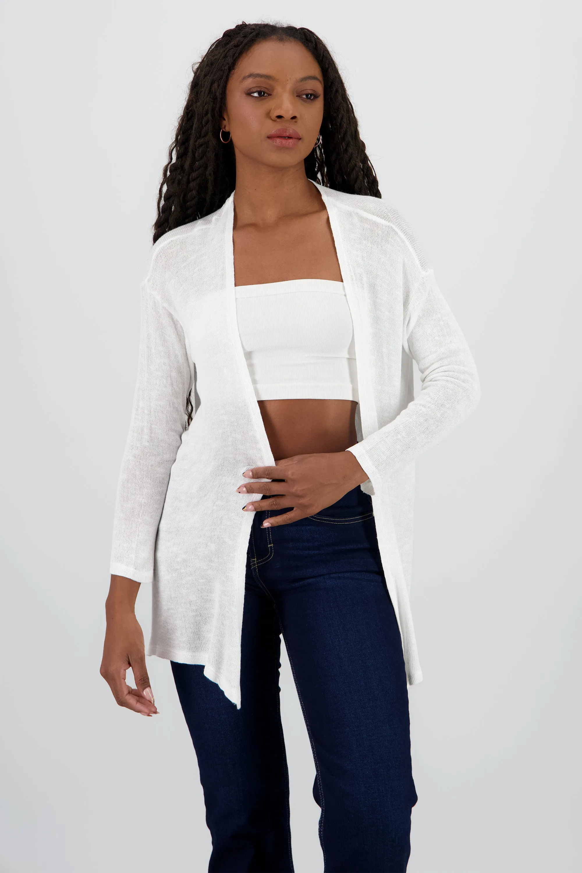 Cardigan largo delgado sold by Shasa product image thumbnail 2