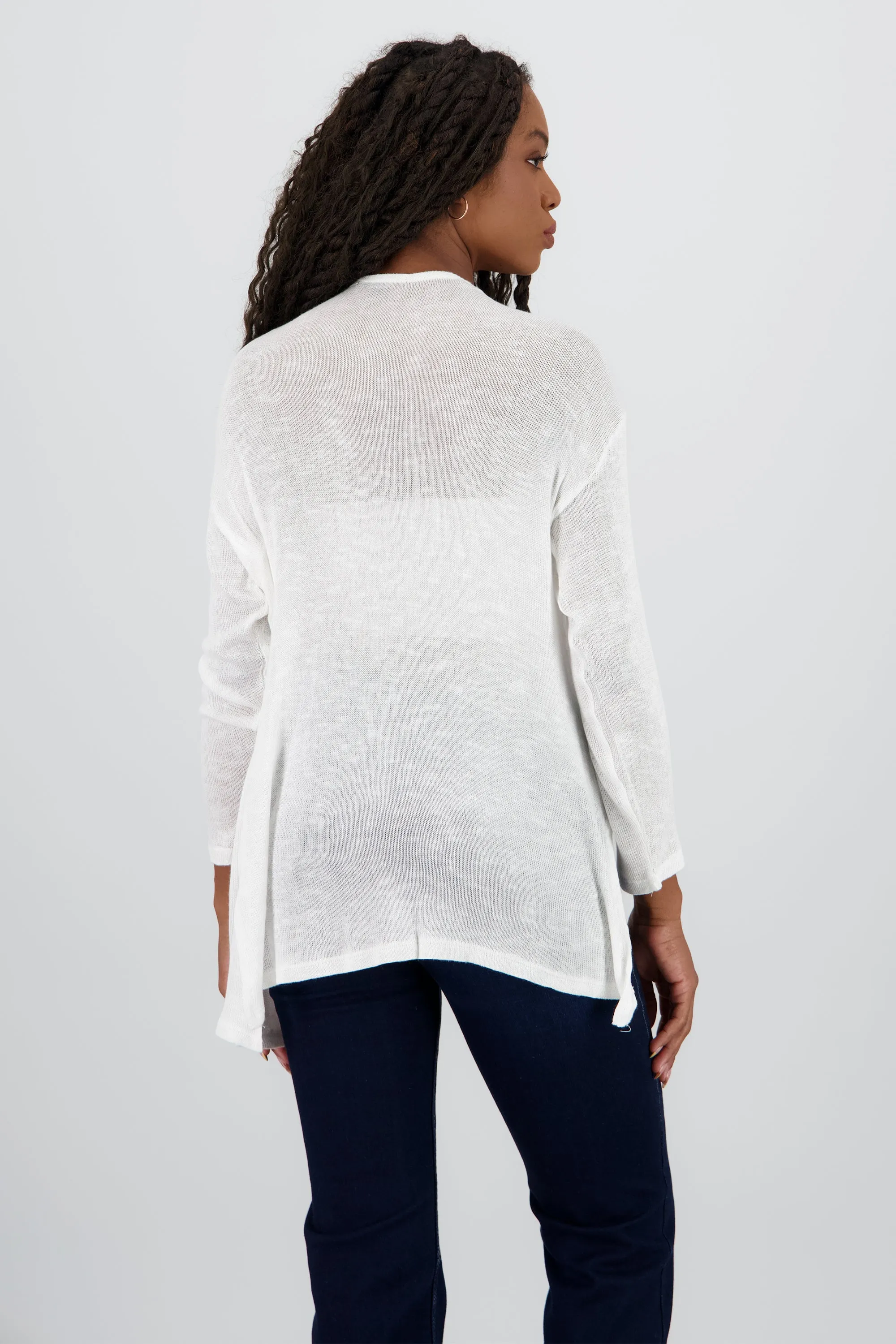 Cardigan largo delgado sold by Shasa product image thumbnail 4