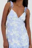 Vestido maxi tirantes olanes detalle bordado sold by Shasa