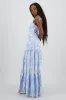 Vestido maxi tirantes olanes detalle bordado sold by Shasa