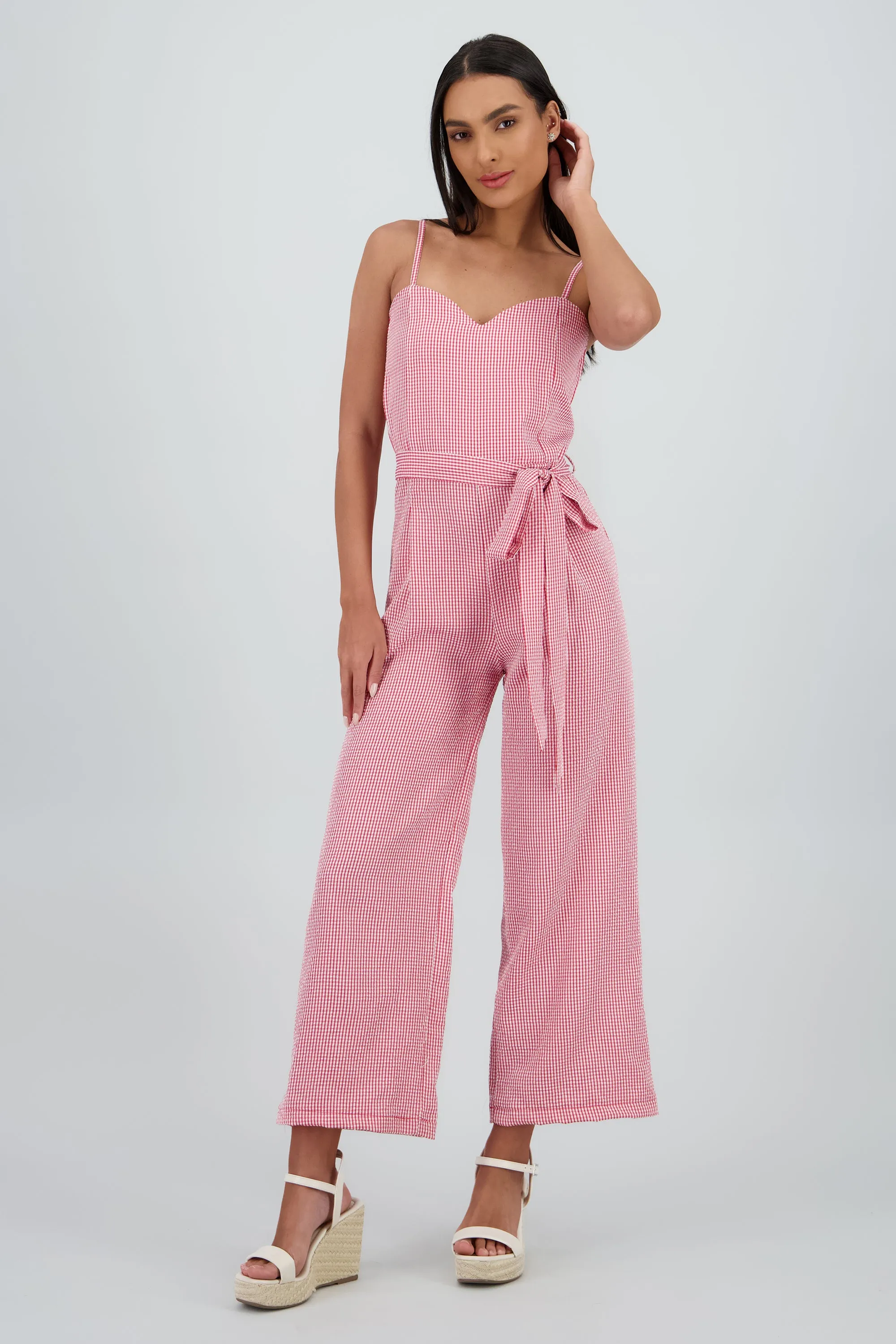 Jumpsuit estampado cuadros sold by Shasa product image thumbnail 2