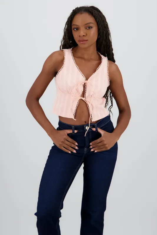 BLUSA DETALLE MOÑOS sold by Shasa