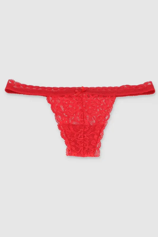 Tanga encaje lateral sold by Shasa