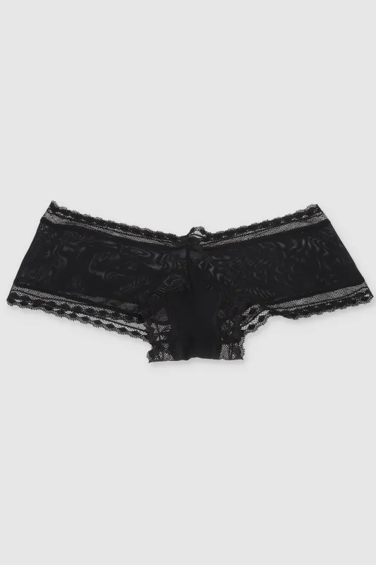 Boxer mesh encaje made by Shasa