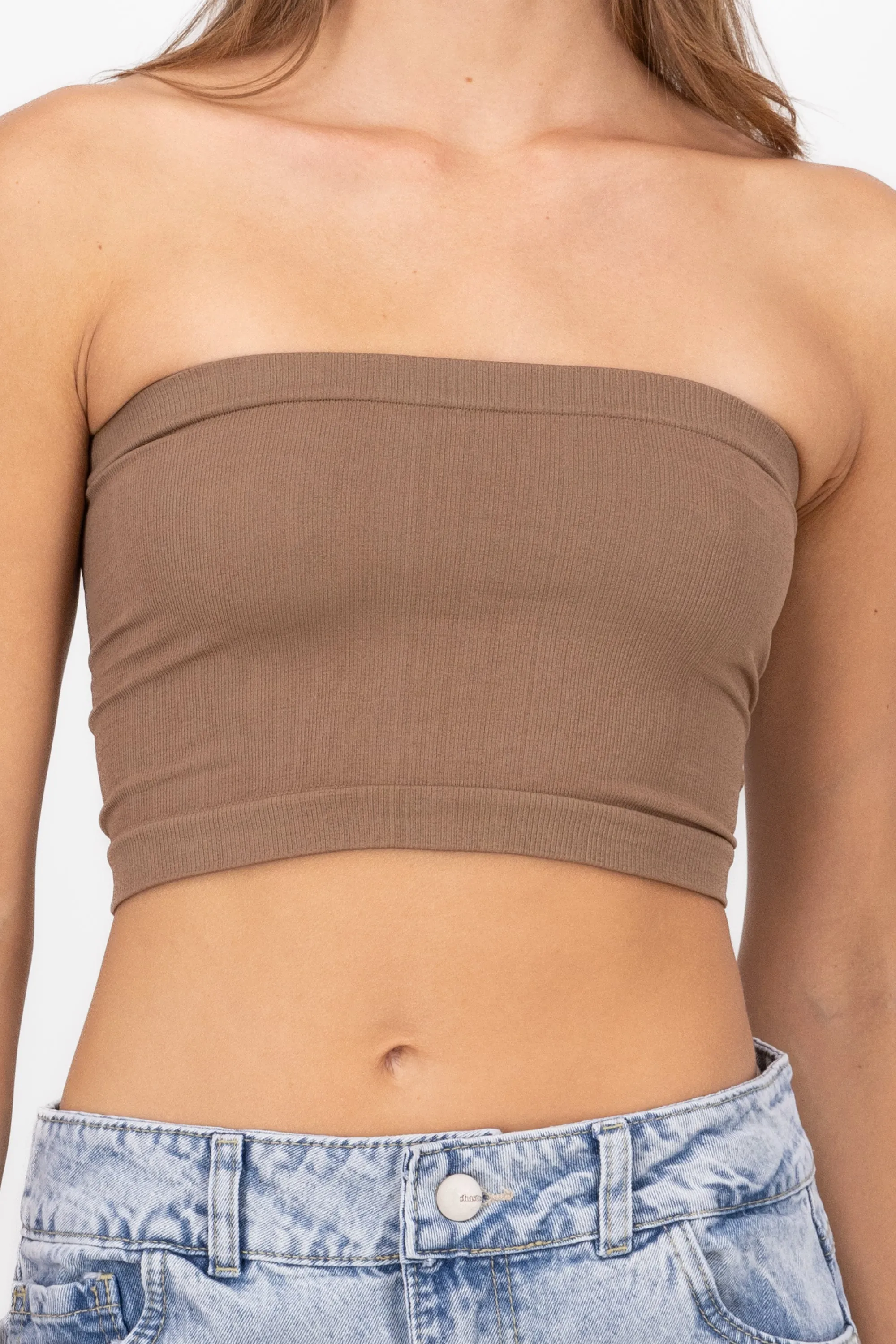 Top Tubo Strapless Rib sold by Shasa product image thumbnail 5