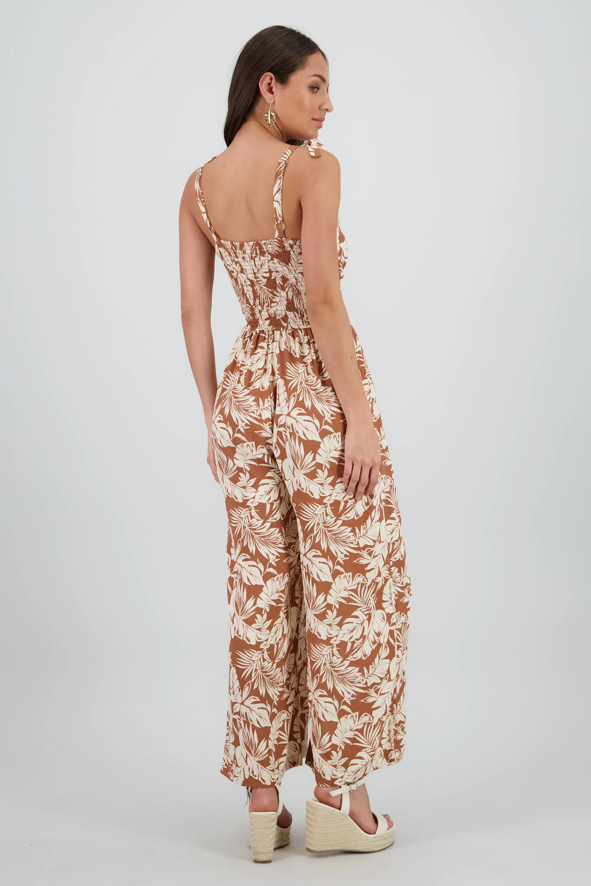 Jumpsuit tirantes amarre tropical sold by Shasa product image thumbnail 4