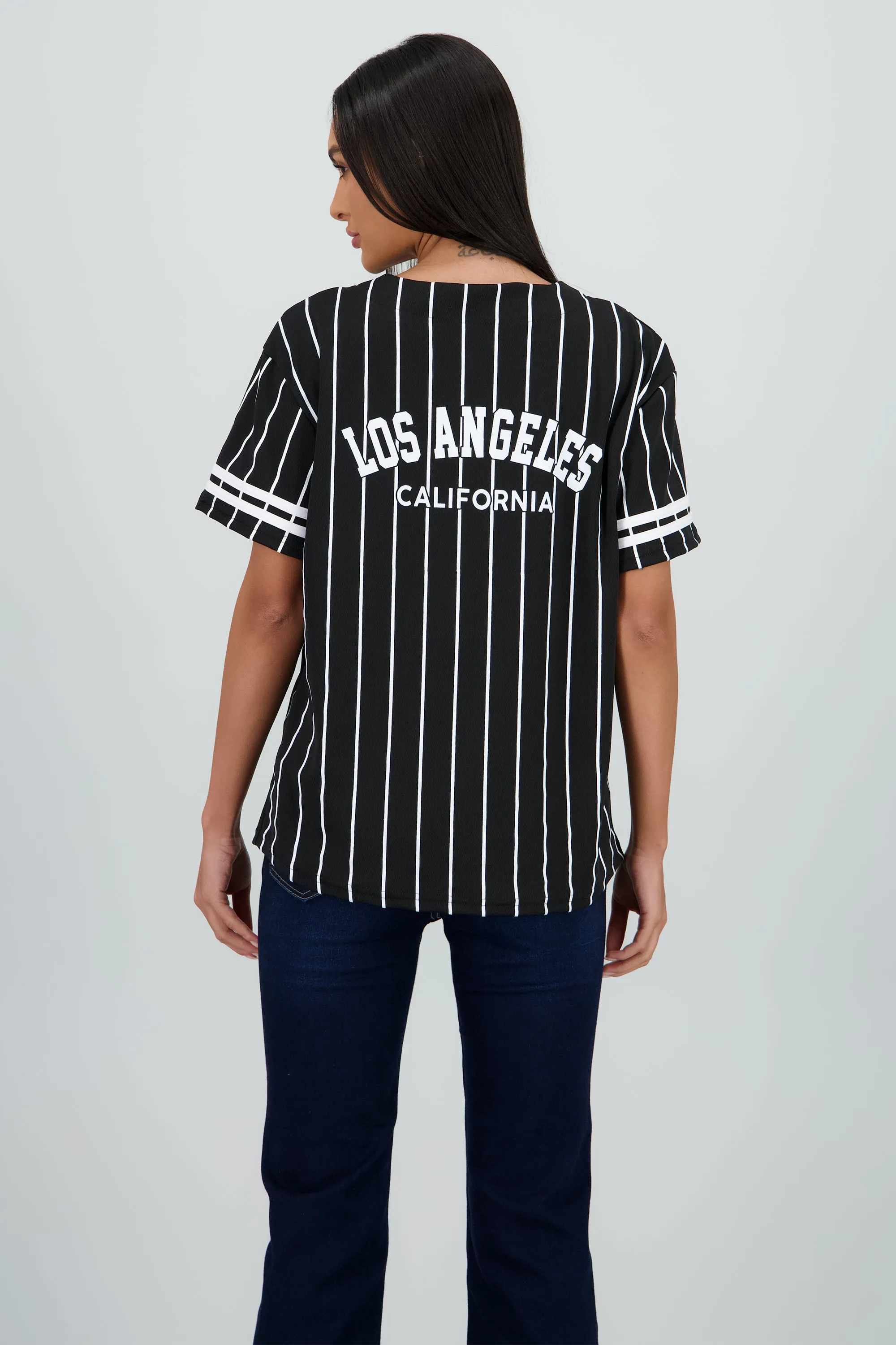 Playera beisbol oversized los angeles sold by Shasa product image thumbnail 4