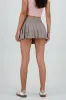 Mini falda tableada con rayas sold by Shasa