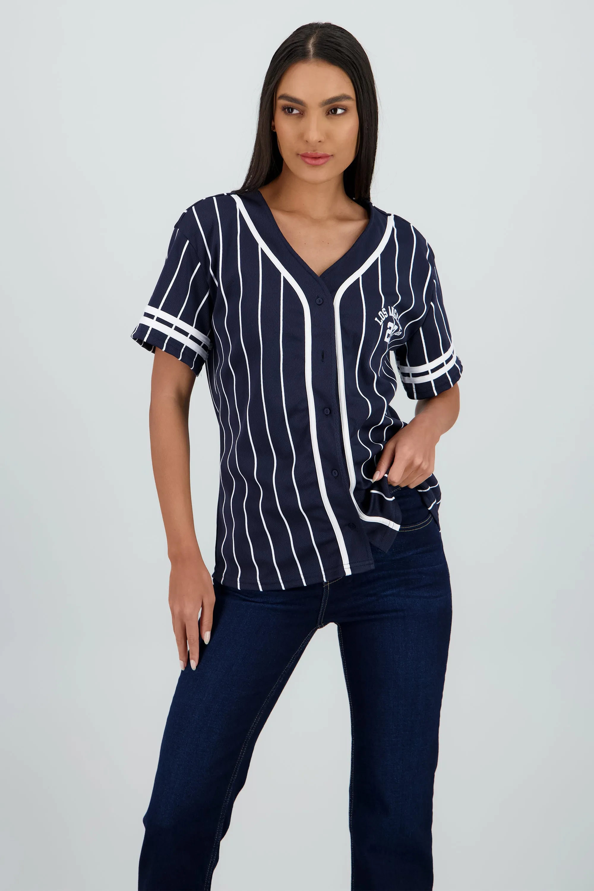 Playera beisbol oversized los angeles sold by Shasa product image thumbnail 2