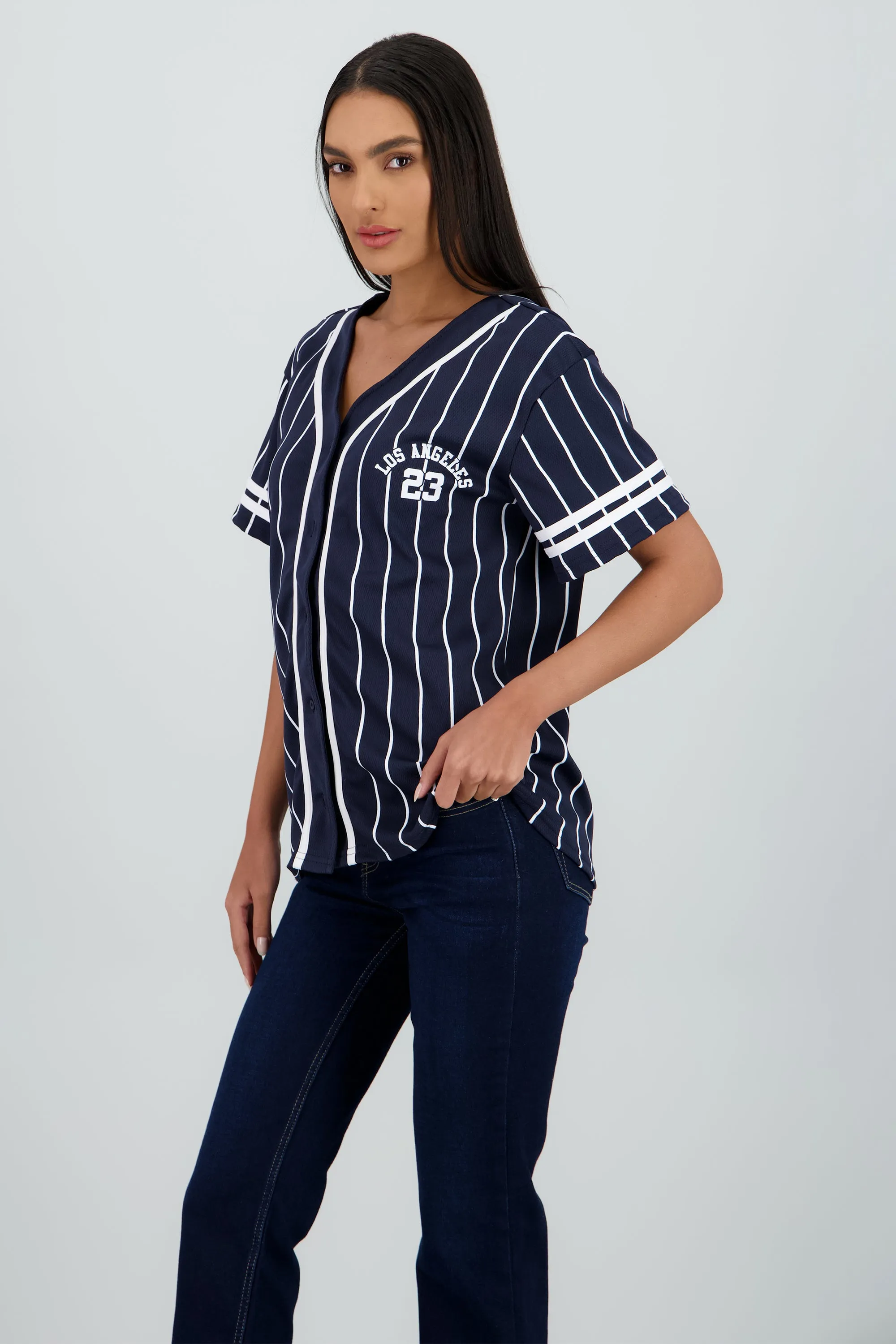 Playera beisbol oversized los angeles sold by Shasa product image thumbnail 3