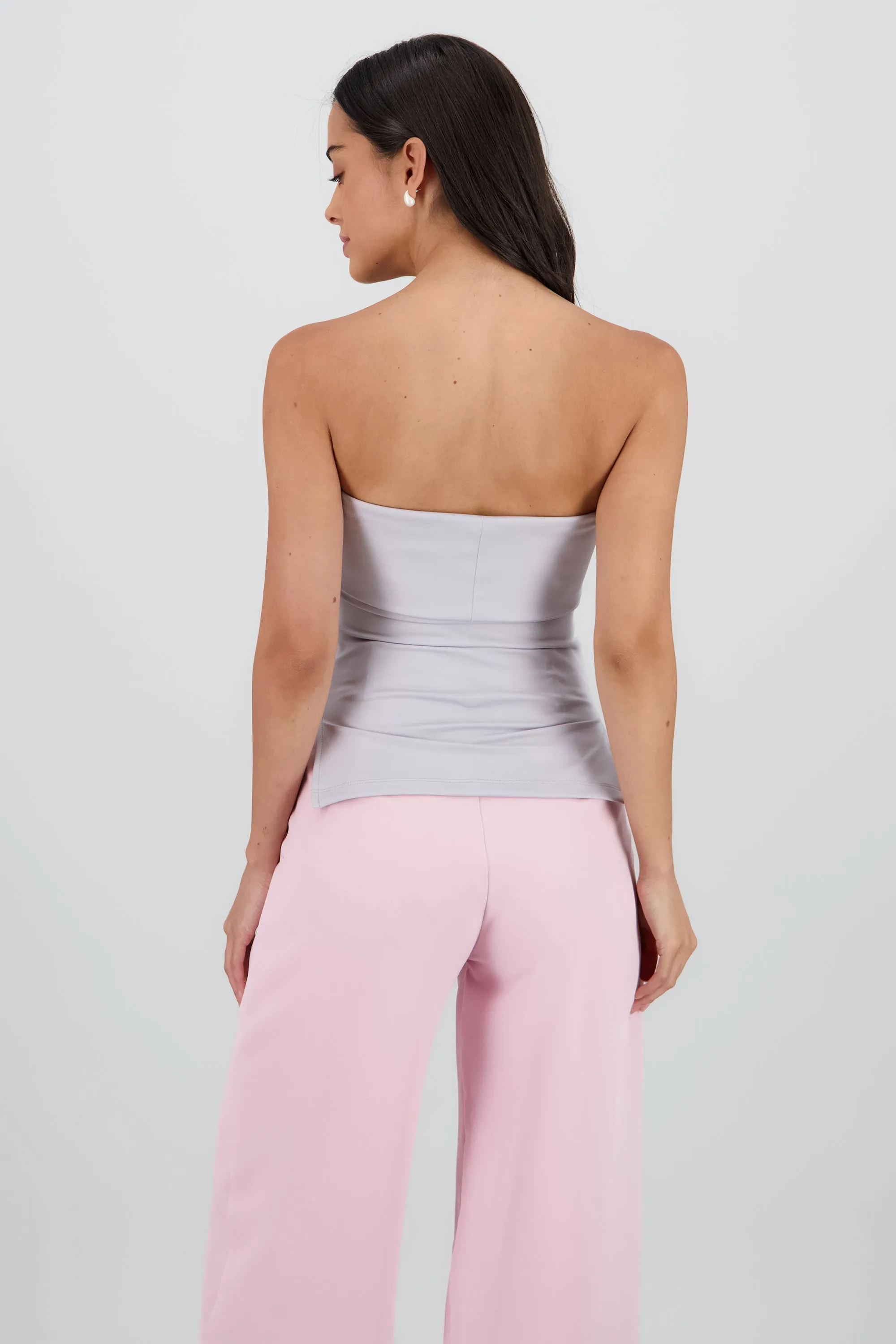 Top tubo con dobles escote Hypsters sold by Shasa product image thumbnail 4