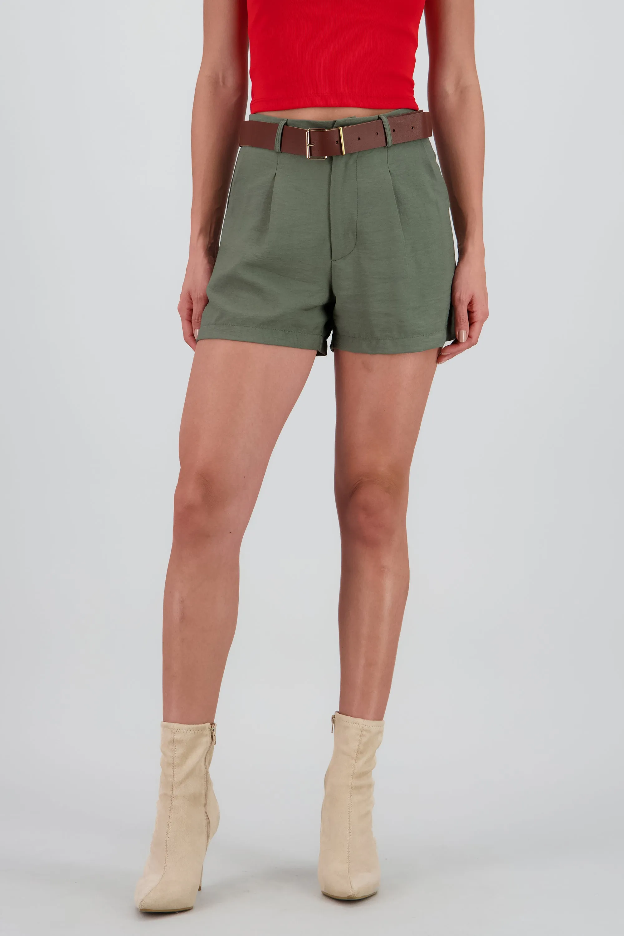 Shorts cinturon pinzas sold by Shasa product image thumbnail 2