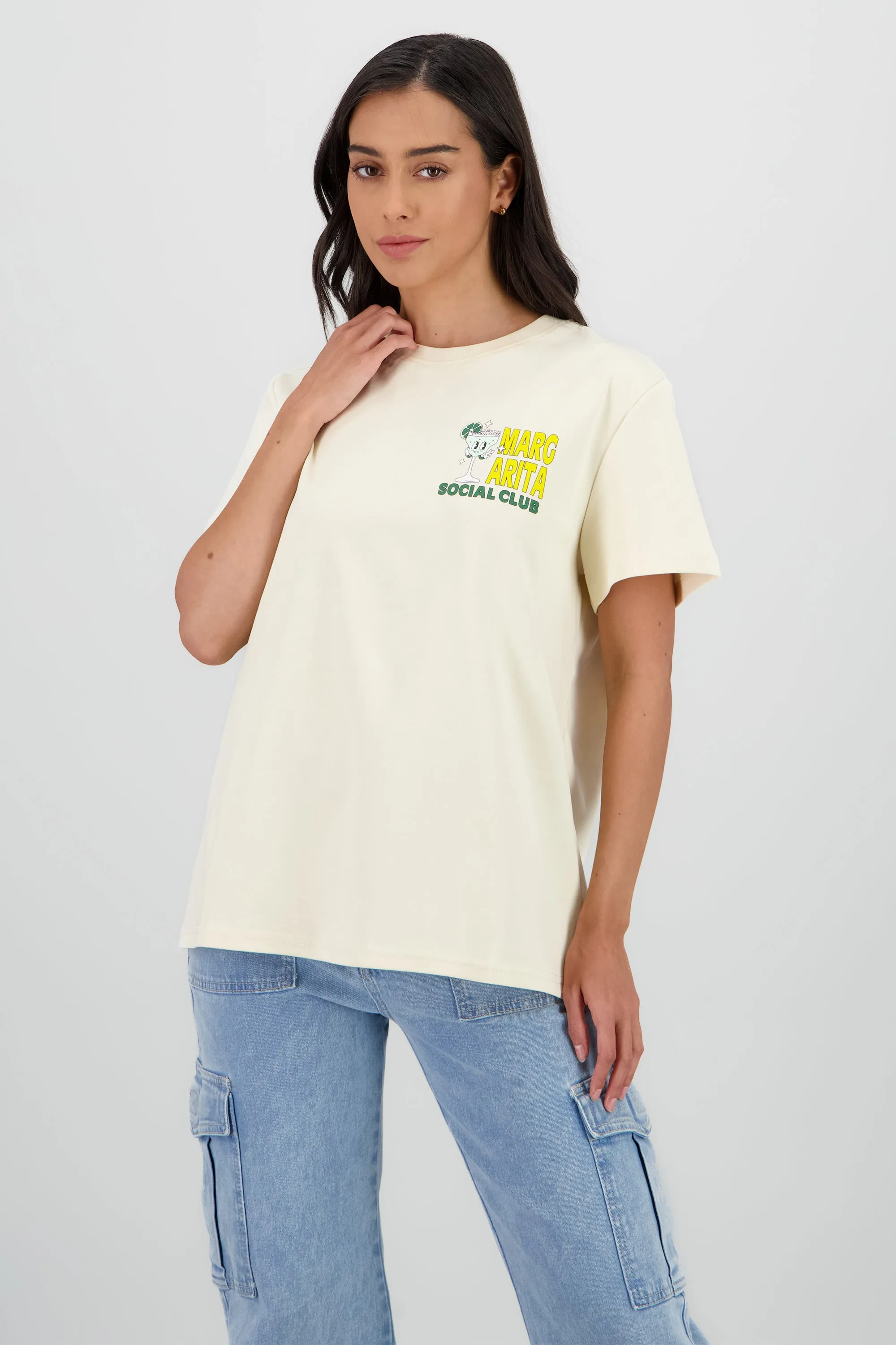 Playera oversize estampado margarita sold by Shasa product image thumbnail 2