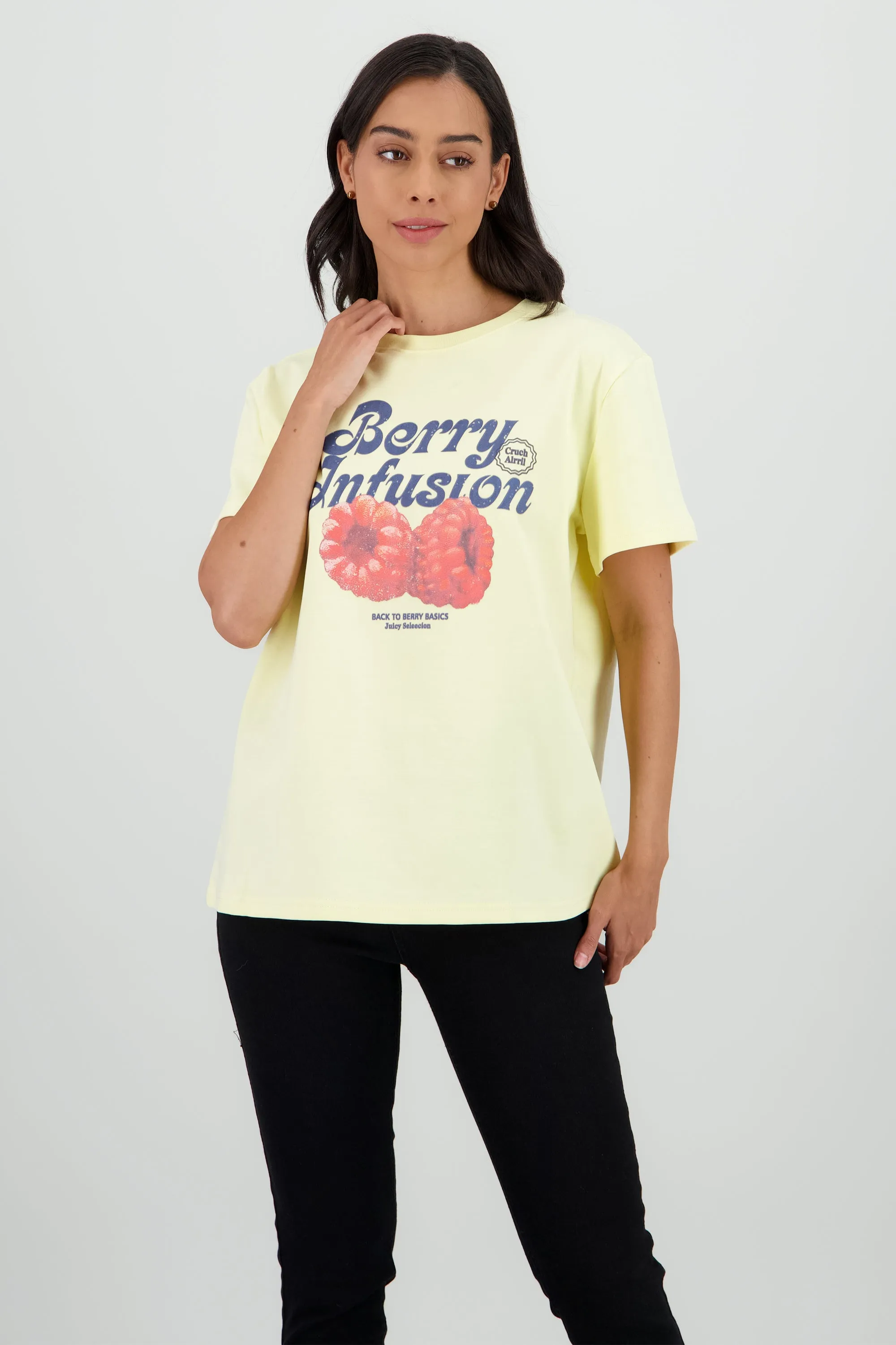 Playera manga corta estampado frutas sold by Shasa product image thumbnail 2