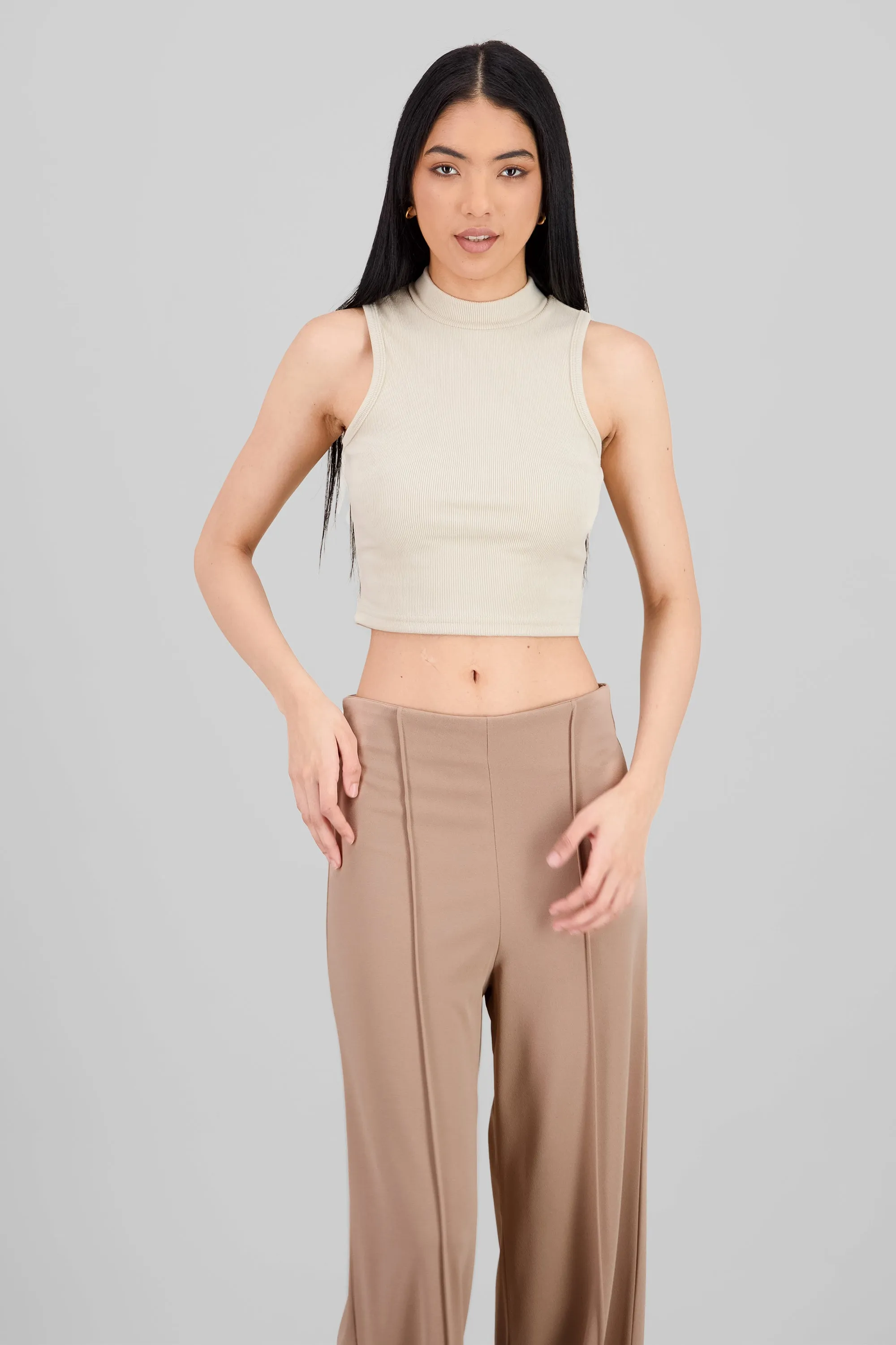 Top suave rib sin manga sold by Shasa