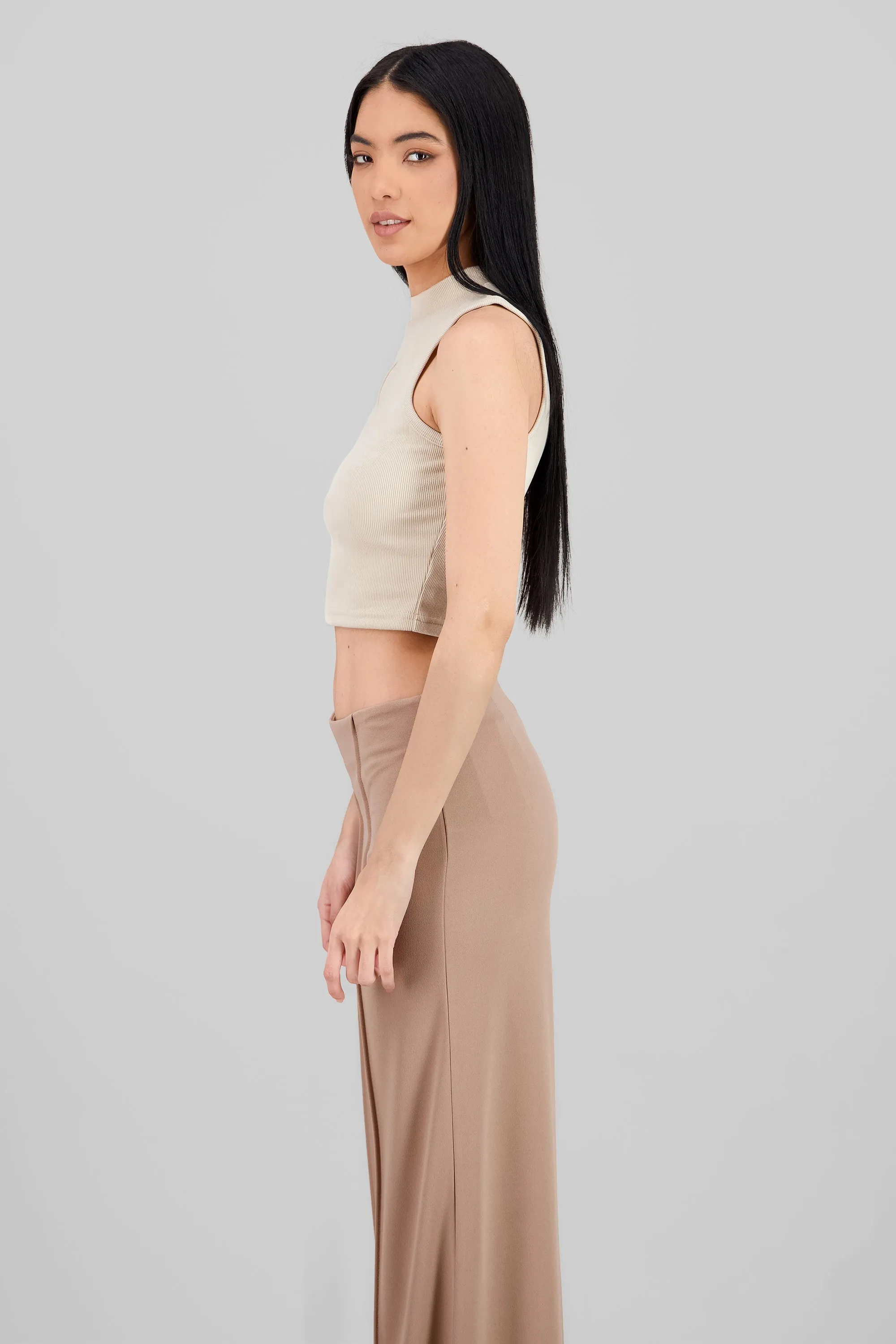 Top suave rib sin manga sold by Shasa product image thumbnail 3