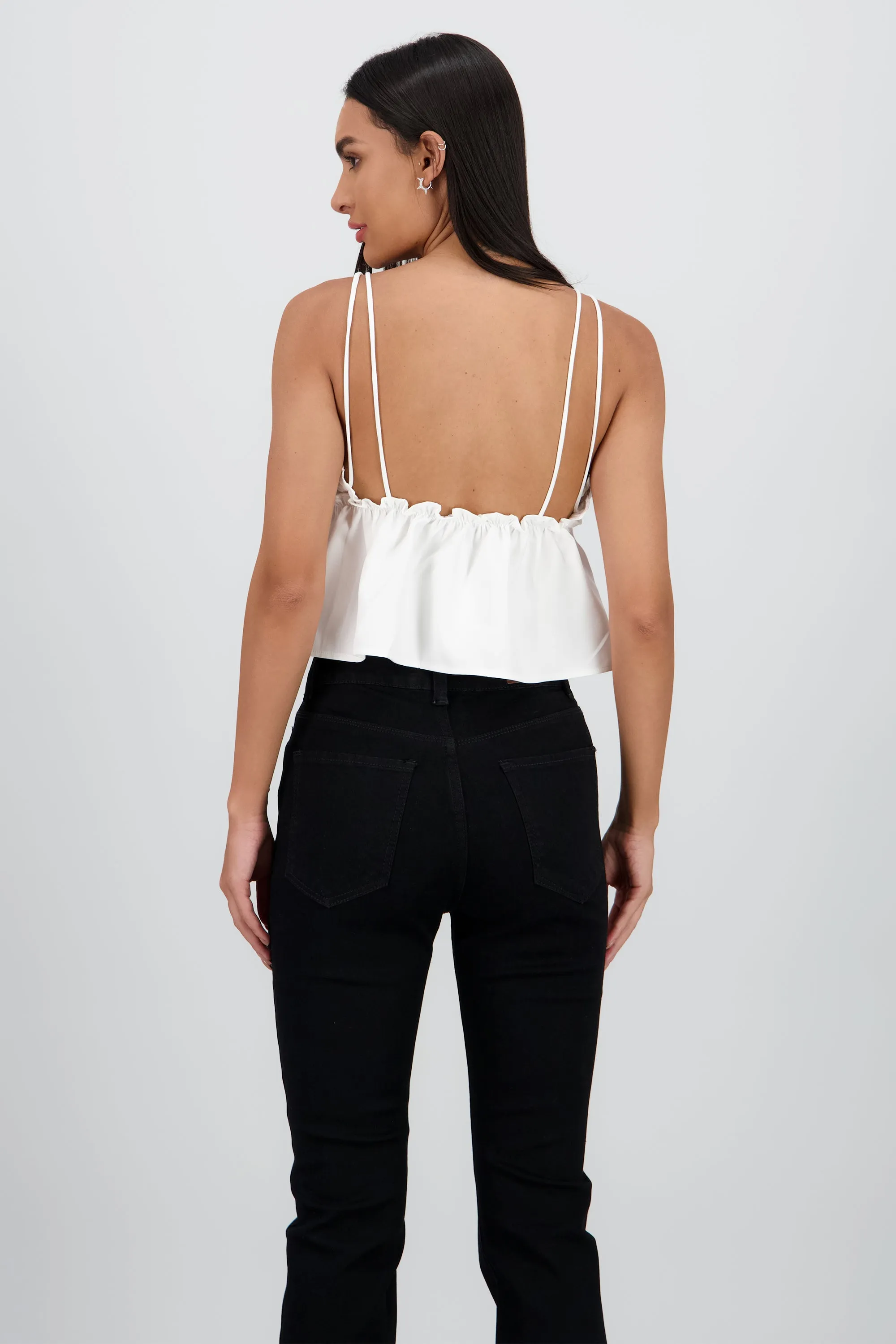 Top tirantes delgados escote con lazo sold by Shasa product image thumbnail 4