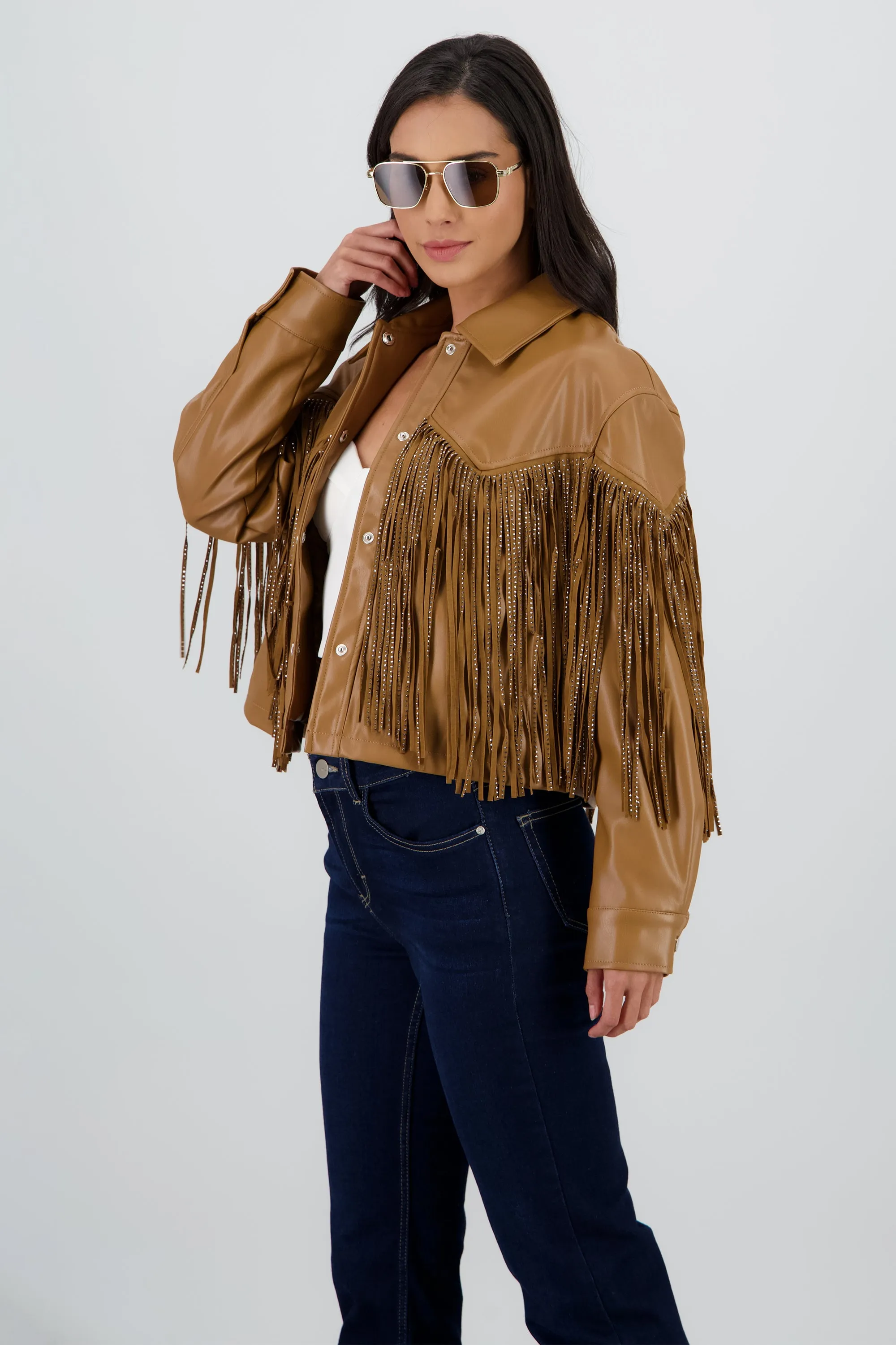 Chamarra Fringe Brillos sold by Shasa product image thumbnail 3