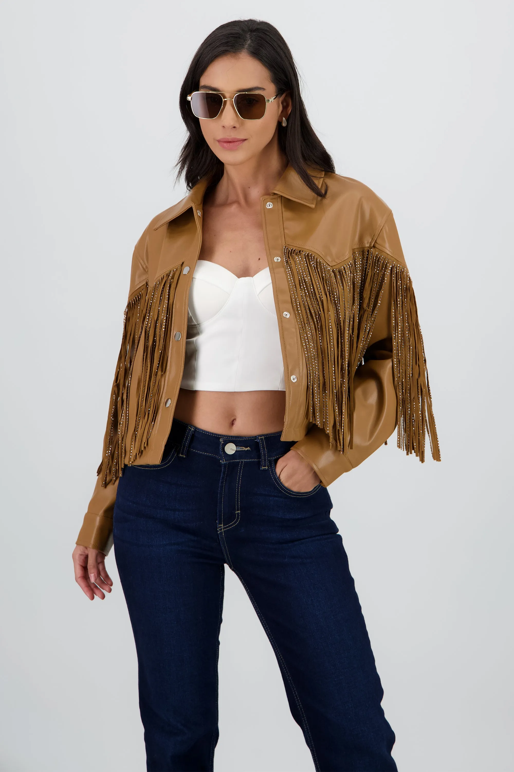 Chamarra Fringe Brillos sold by Shasa product image thumbnail 2