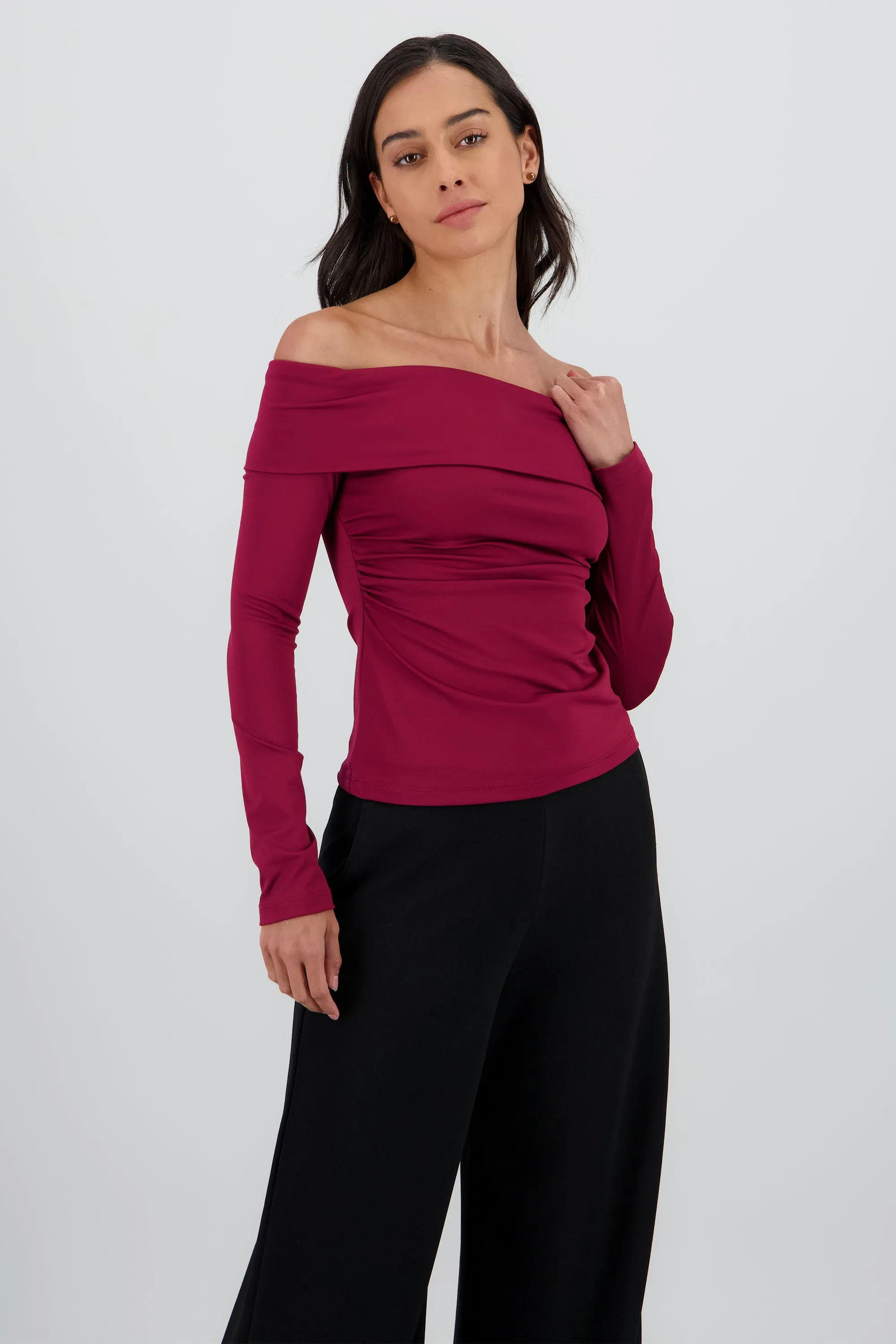 Top manga larga con dobles escote Hypsters sold by Shasa product image thumbnail 2