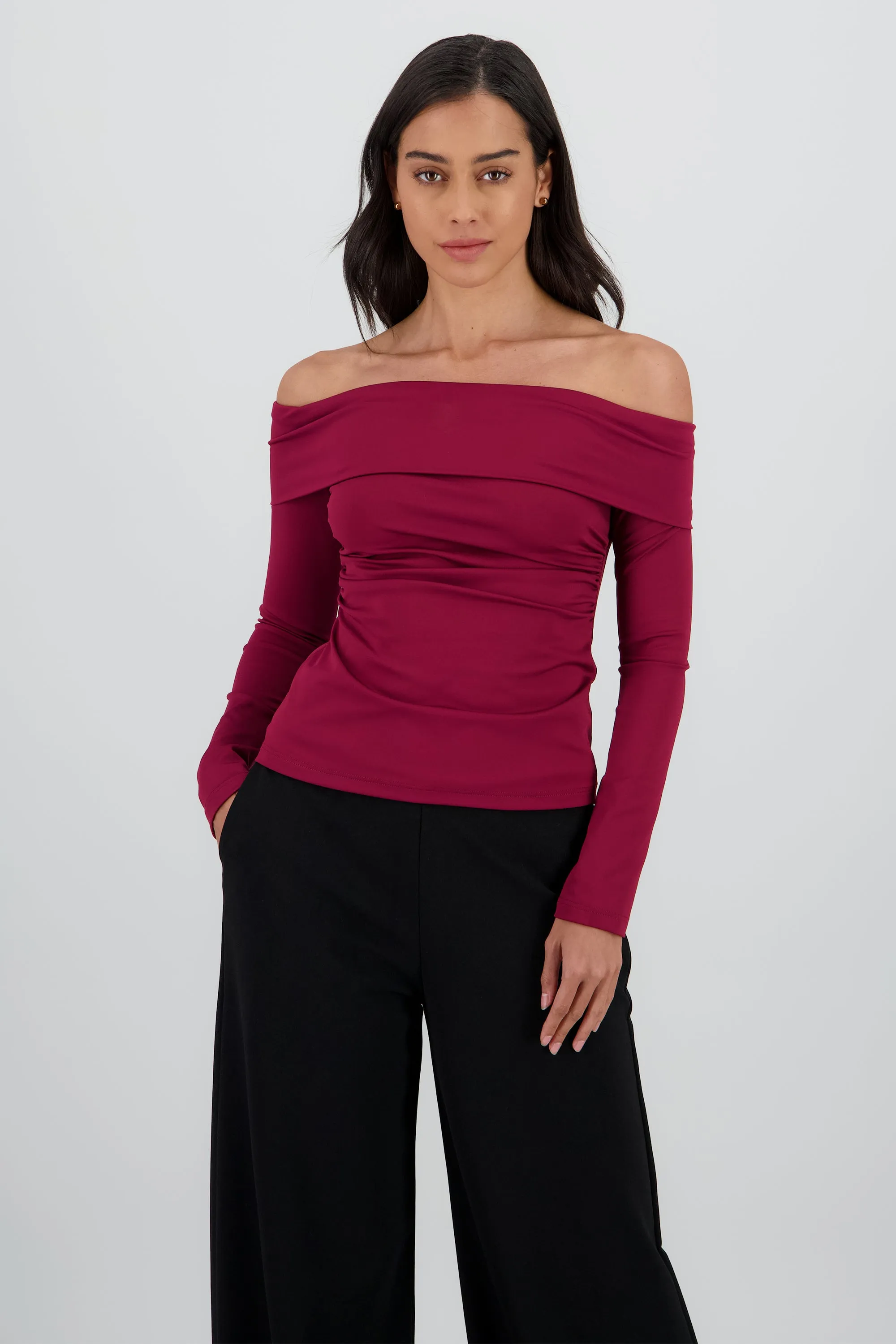 Top manga larga con dobles escote Hypsters sold by Shasa