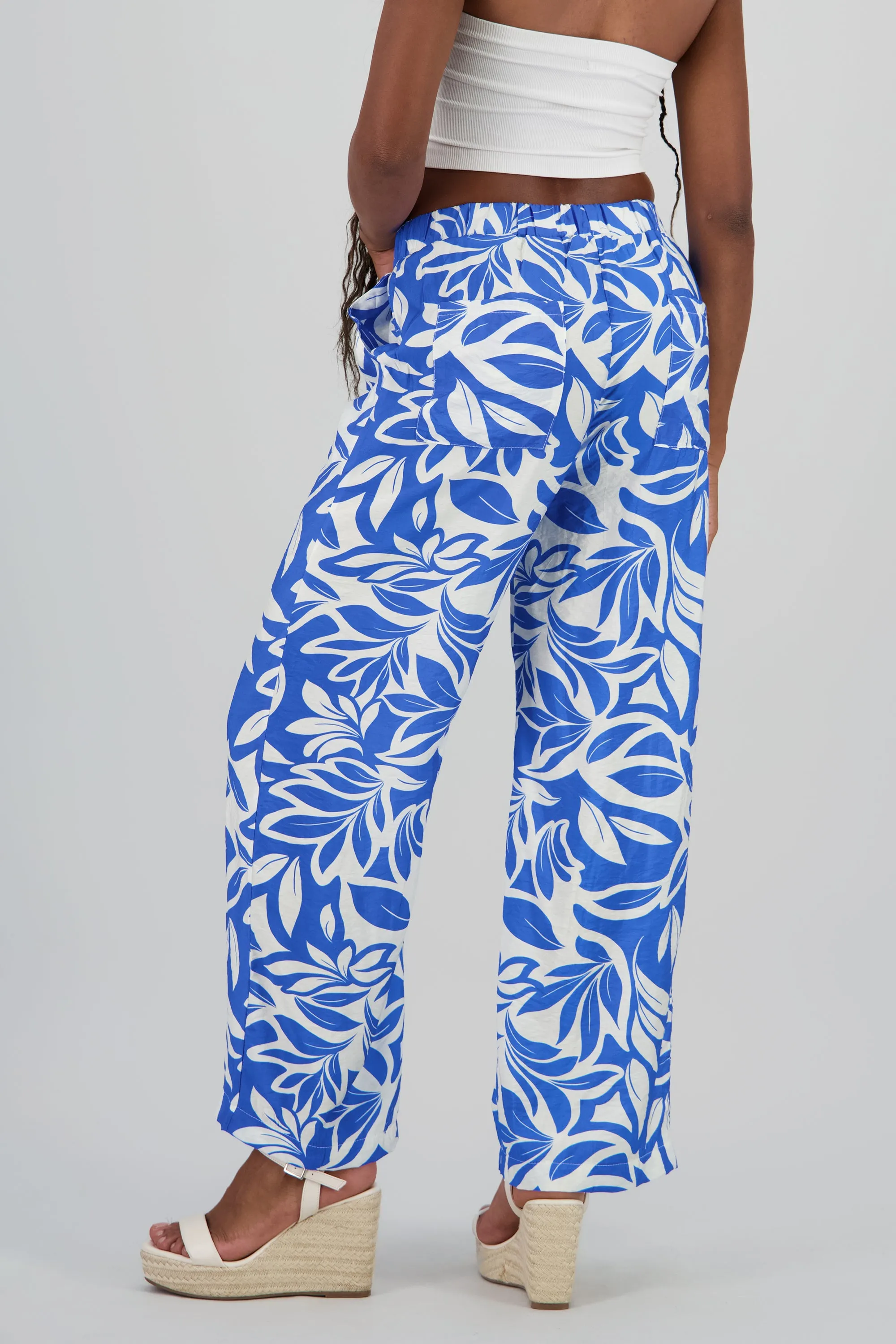 Pantalon amplio estampado flores sold by Shasa product image thumbnail 4