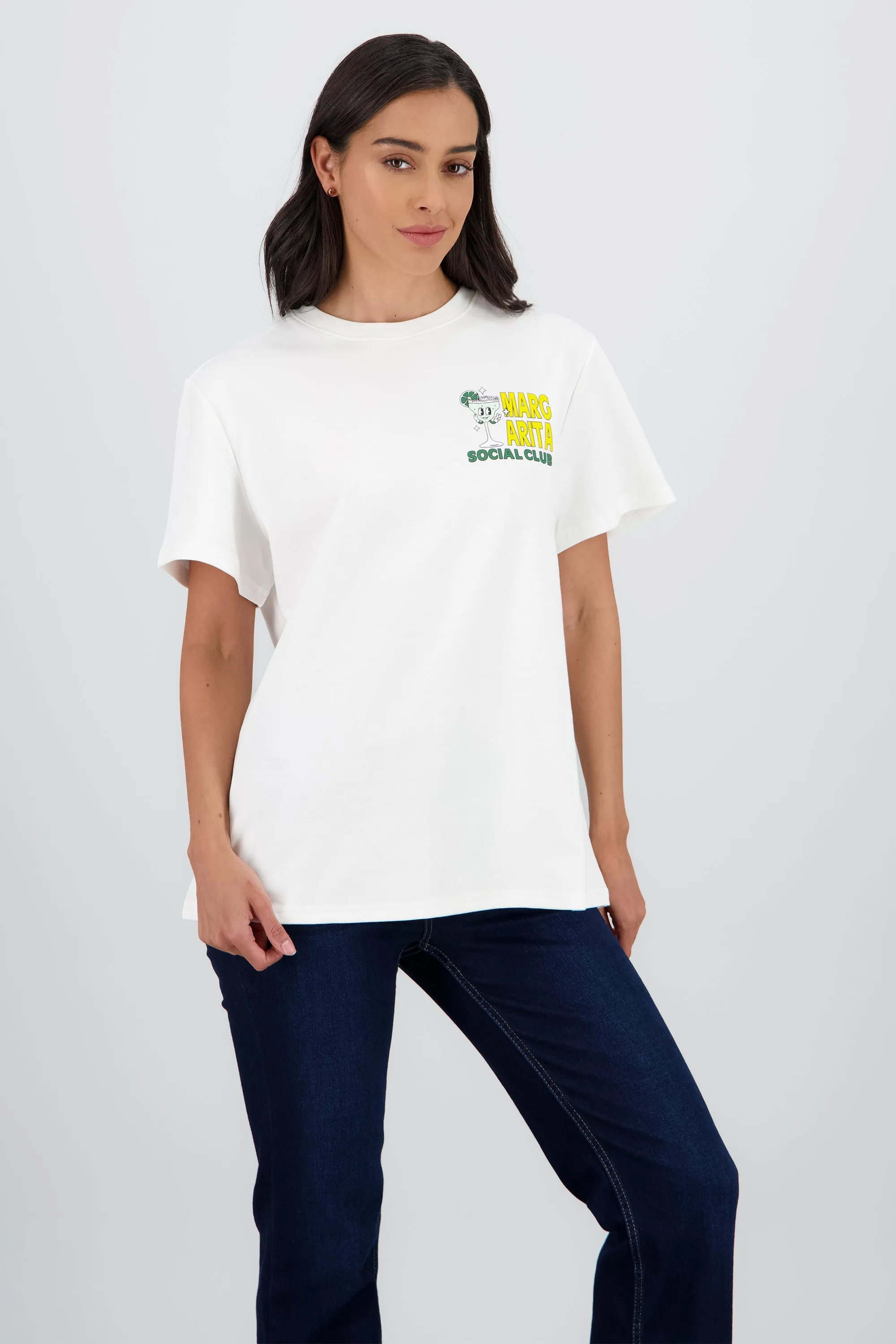 Playera oversize estampado margarita sold by Shasa