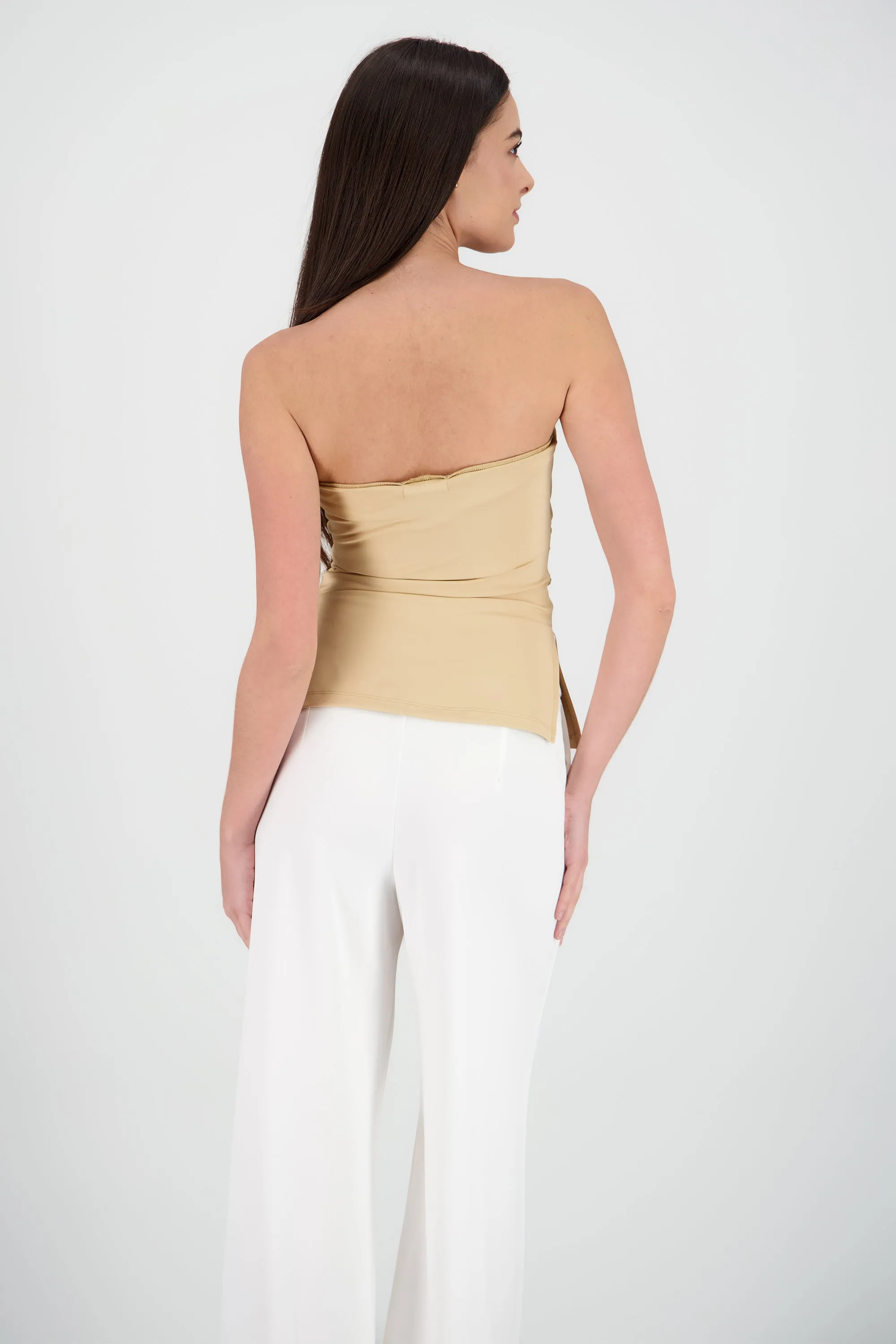 Top tubo con dobles escote sold by Shasa product image thumbnail 4