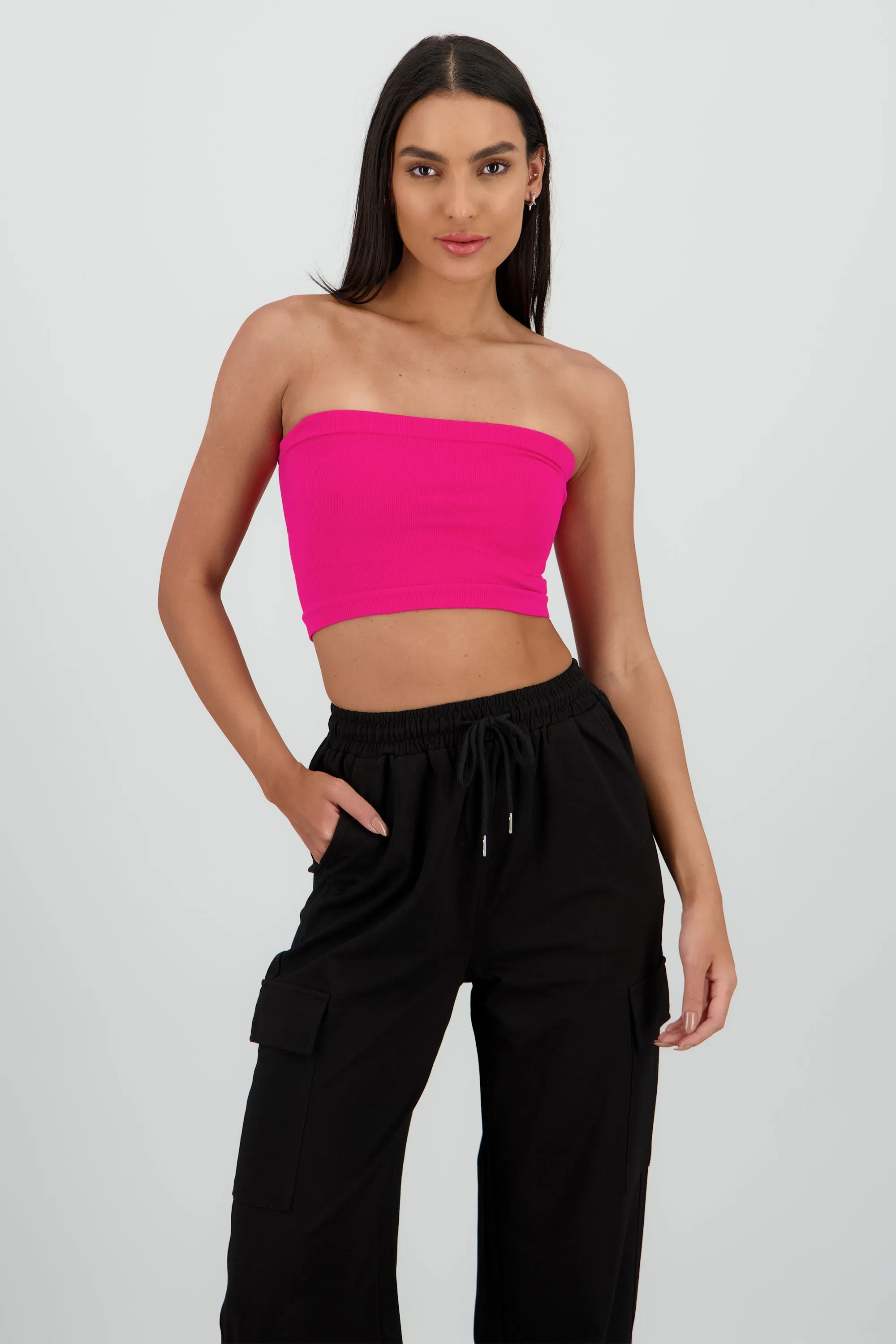 Top Tubo Strapless Rib sold by Shasa product image thumbnail 2