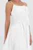Vestido midi detalle smock tirantes sold by Shasa