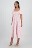 Maxivestido manga globo mini flores sold by Shasa