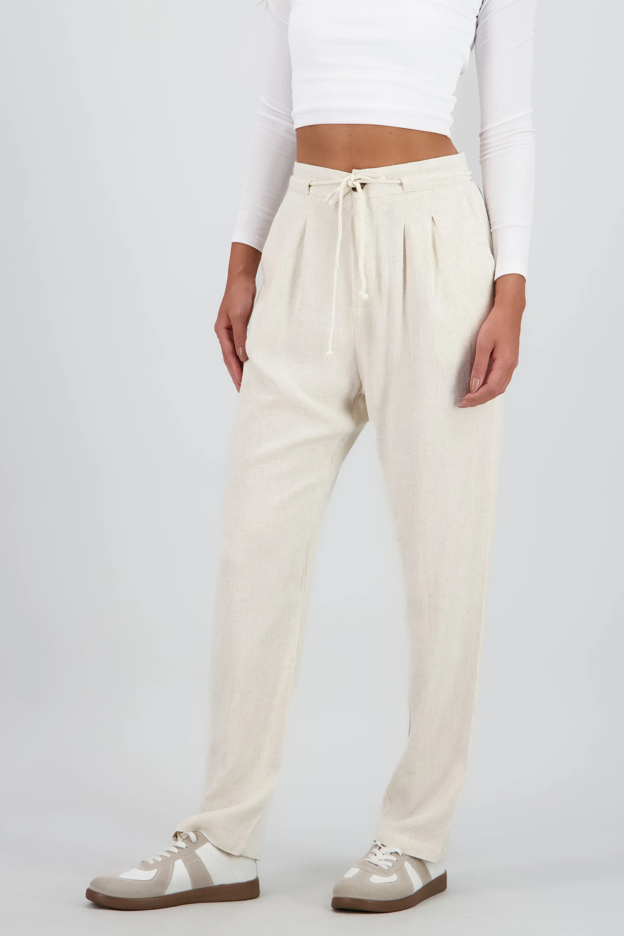 Pantalon recto liso detalle cinturon sold by Shasa product image thumbnail 3