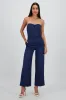 Jumpsuit strapless con botones sold by Shasa