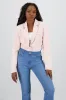 Blazer cropped liso sold by Shasa