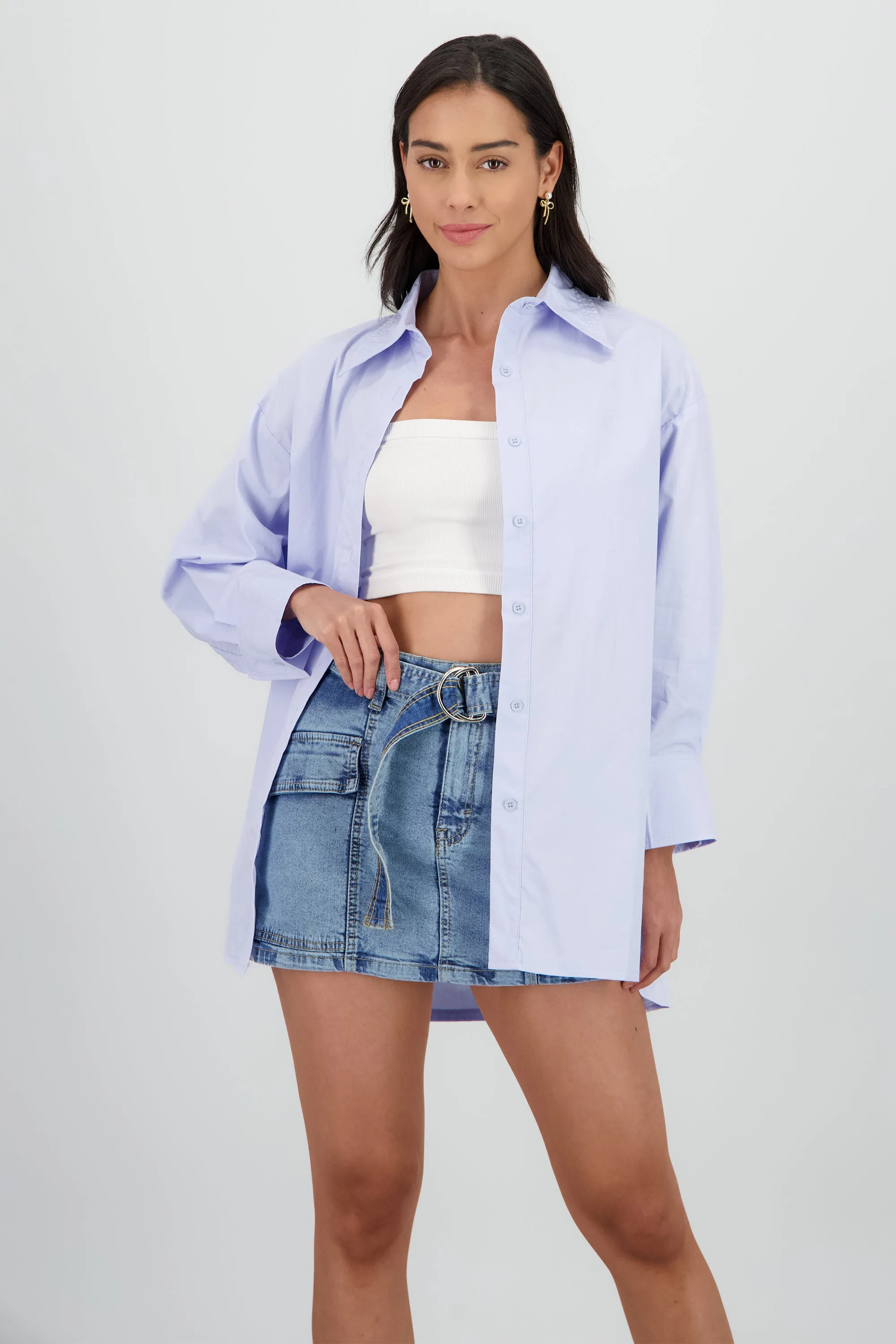 Camisa oversize lisa sold by Shasa