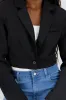 Blazer cropped liso sold by Shasa