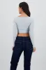 TOP MANGA LARGA CUELLO REDONDO RIB sold by Shasa