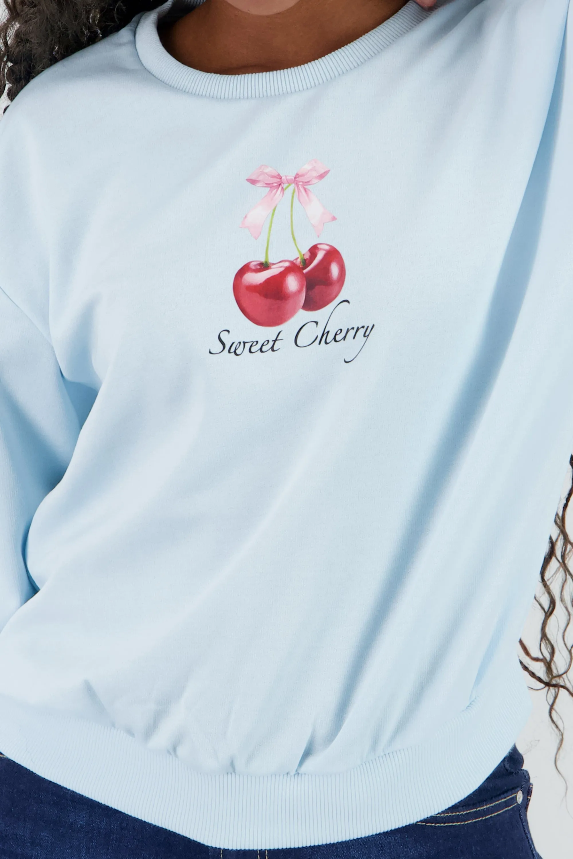 Sudadera con estampado de cereza sold by Shasa product image thumbnail 5