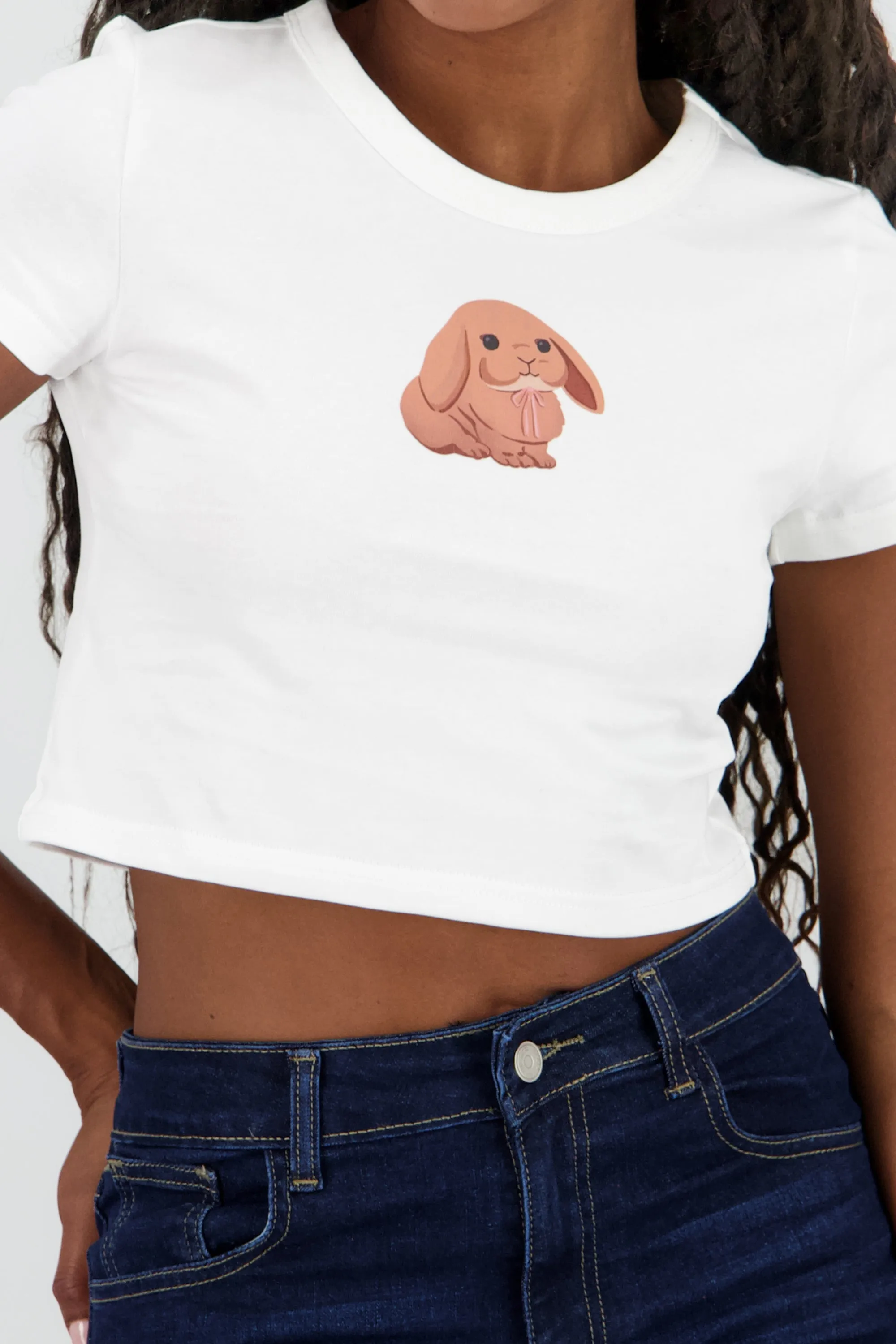 Playera manga corta estampado conejo sold by Shasa product image thumbnail 5