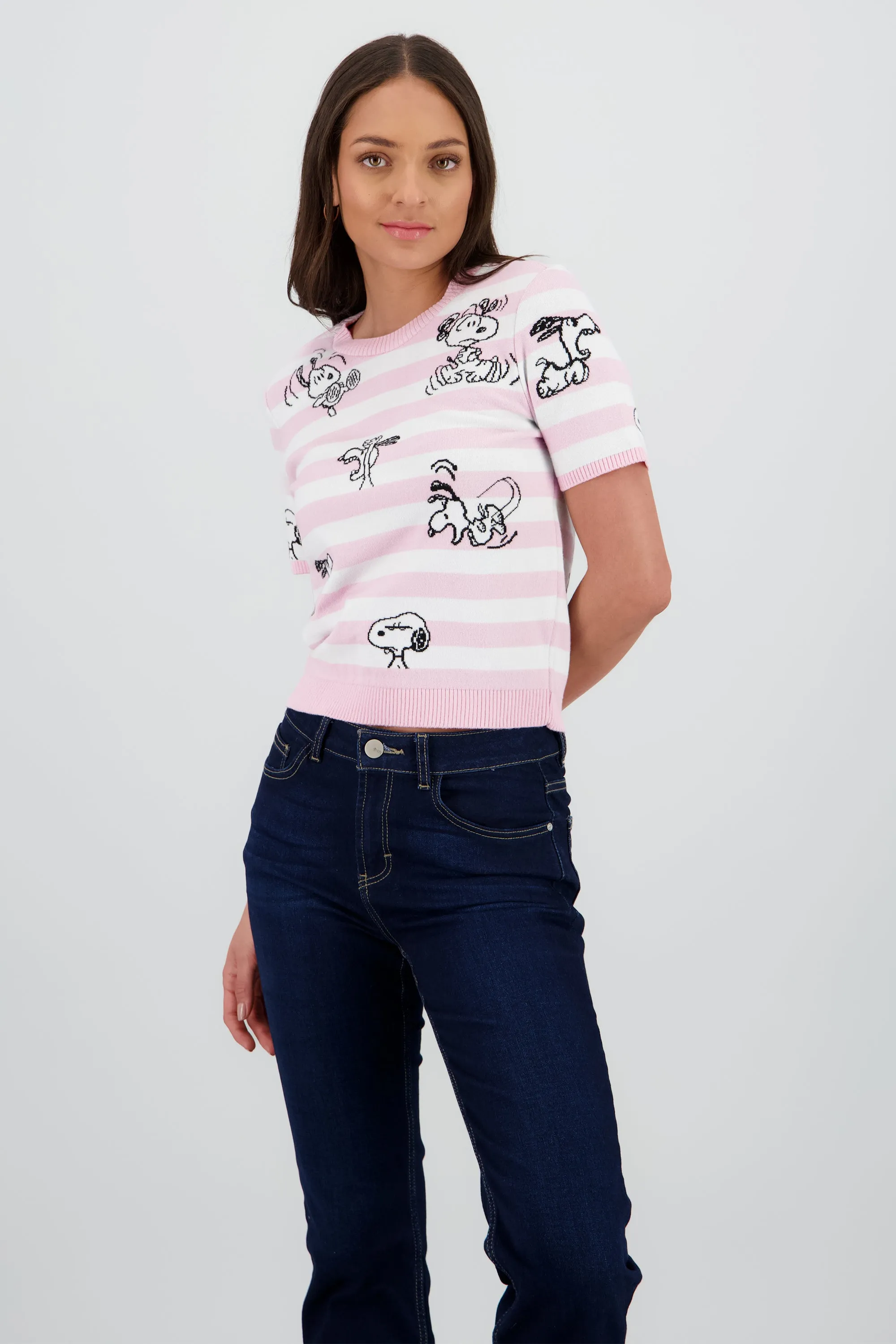 Top tejido rayas Snoopy sold by Shasa product image thumbnail 2