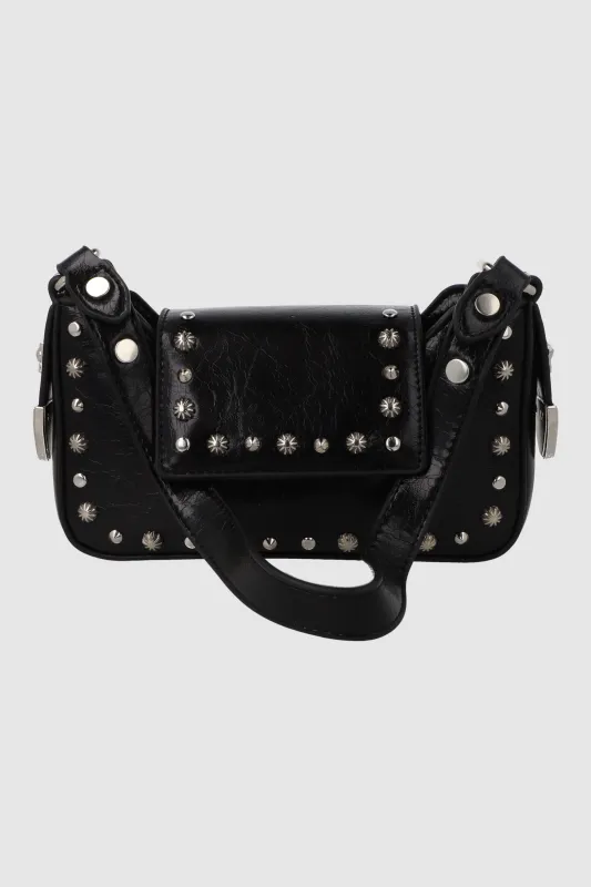 Bolsa crossbody studs sobre sold by Shasa