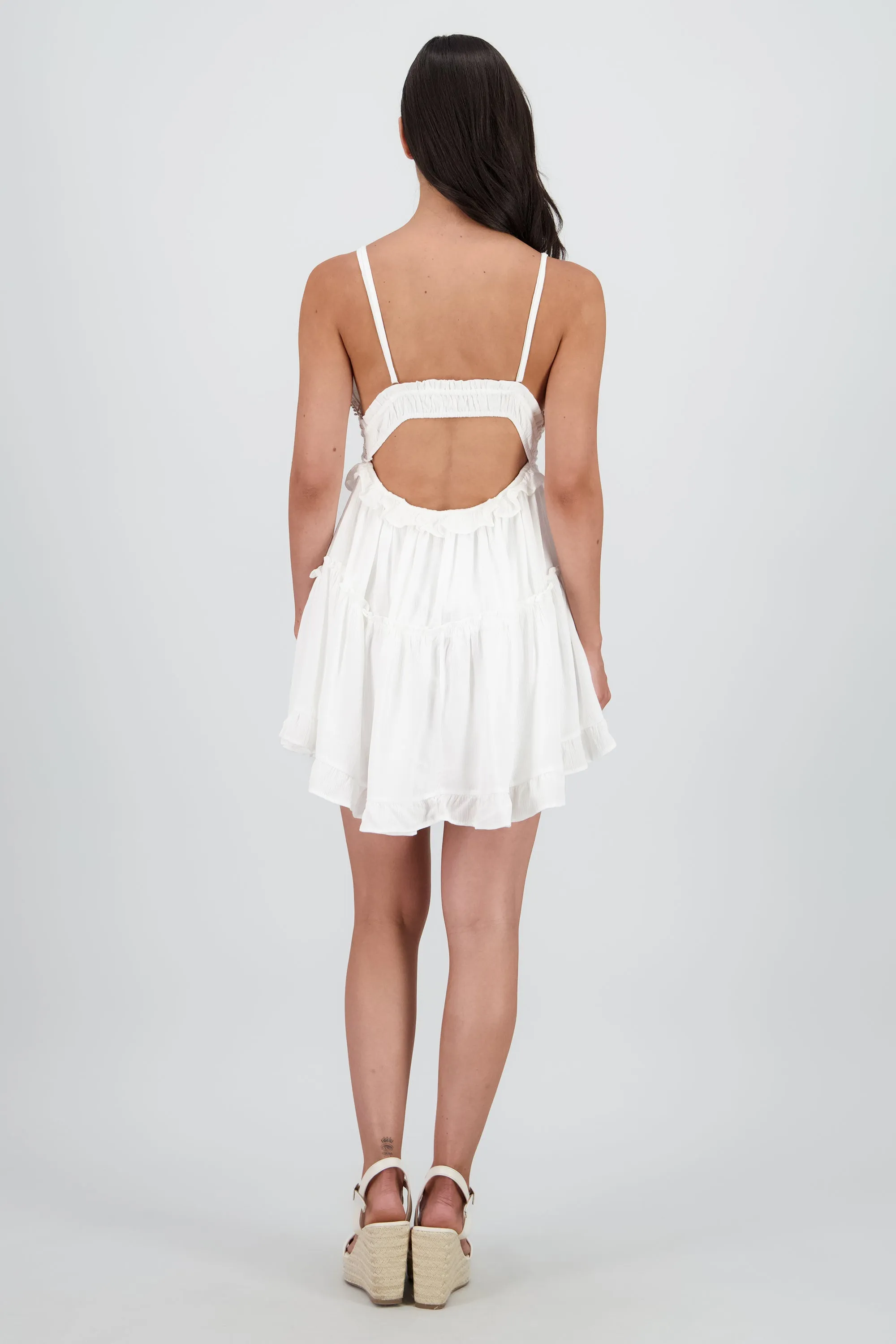 Vestido detalle crochet sold by Shasa product image thumbnail 4