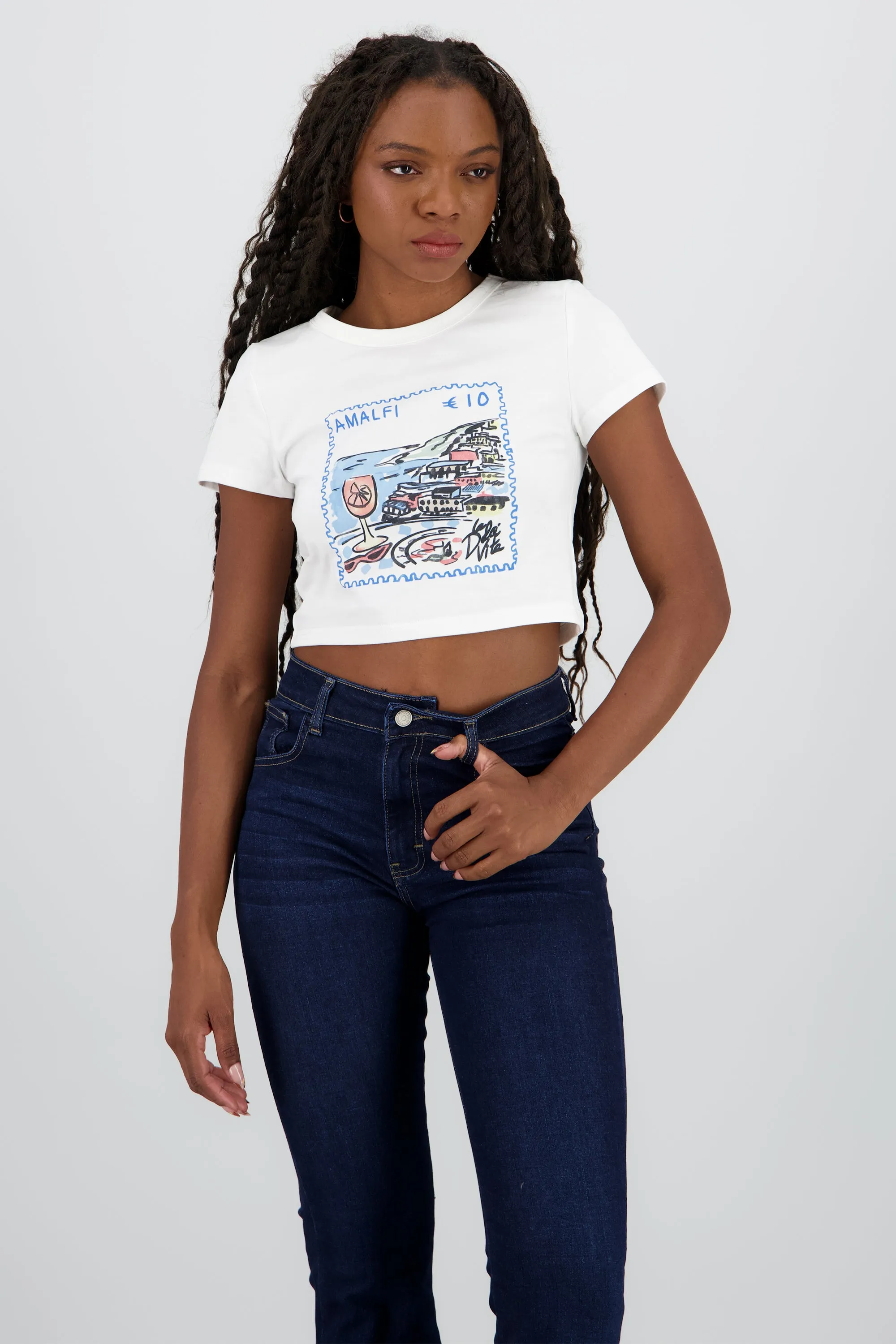 Playera manga corta estampado sello sold by Shasa product image thumbnail 2