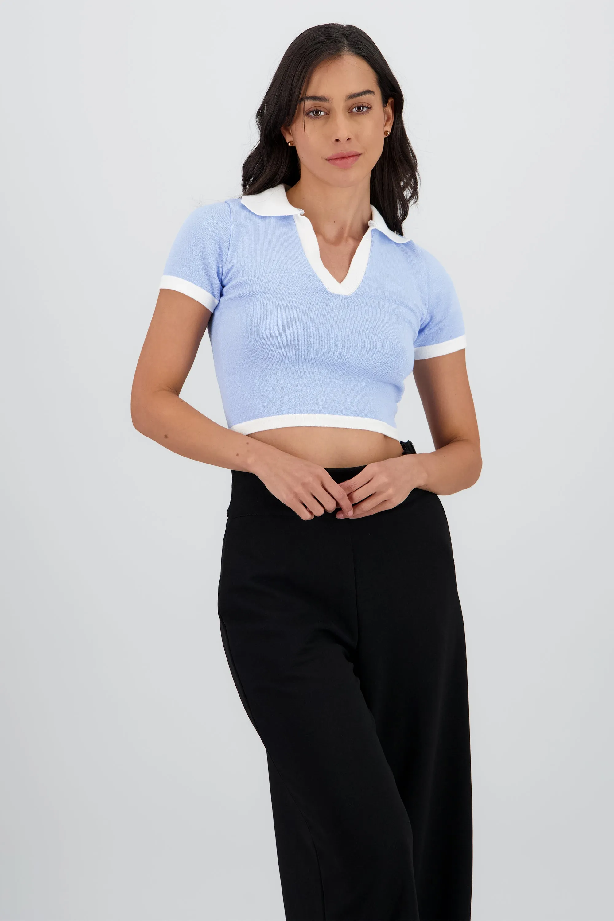 Top tejido manga corta sold by Shasa