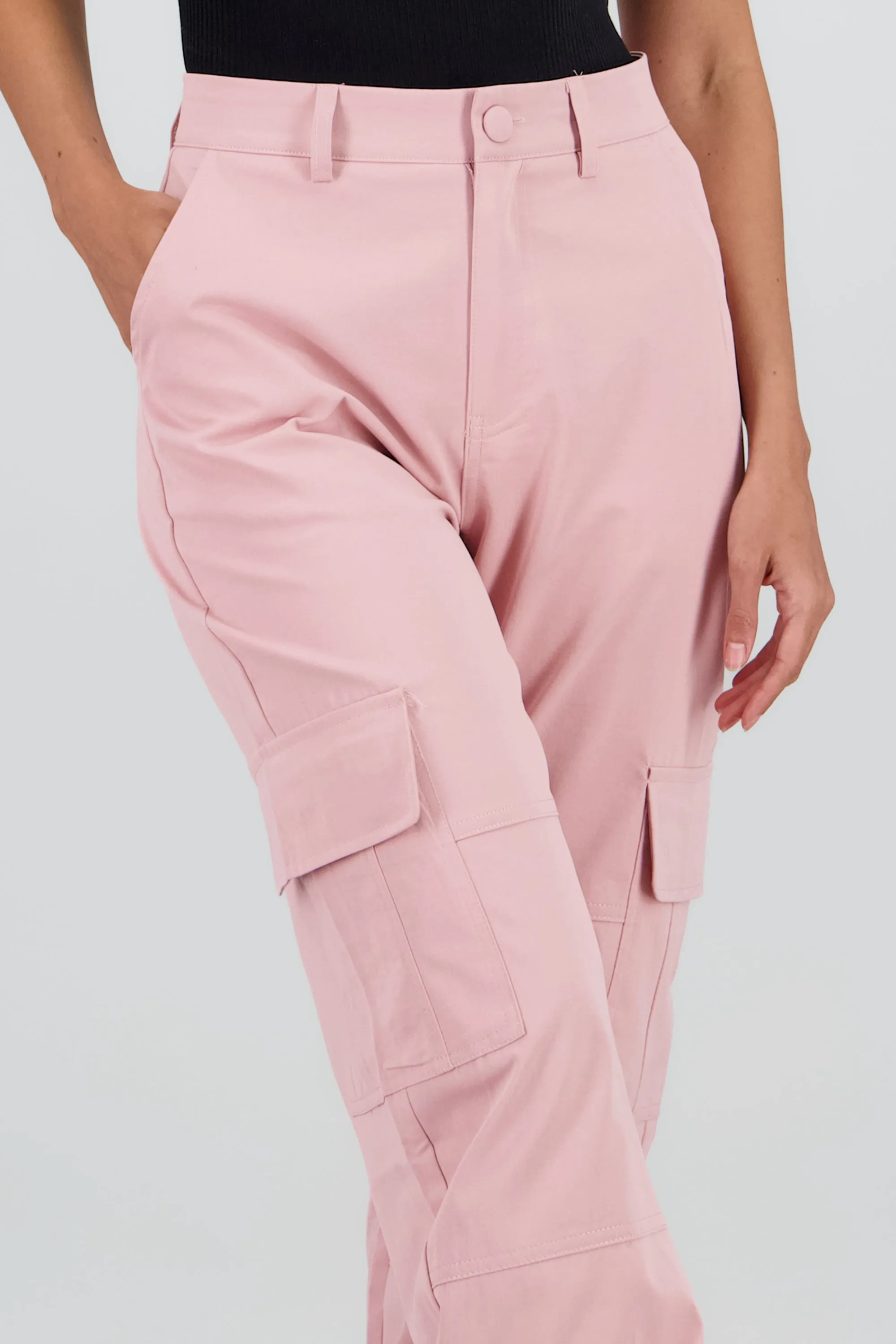 Pantalon detalle pretina boton forrado sold by Shasa product image thumbnail 5